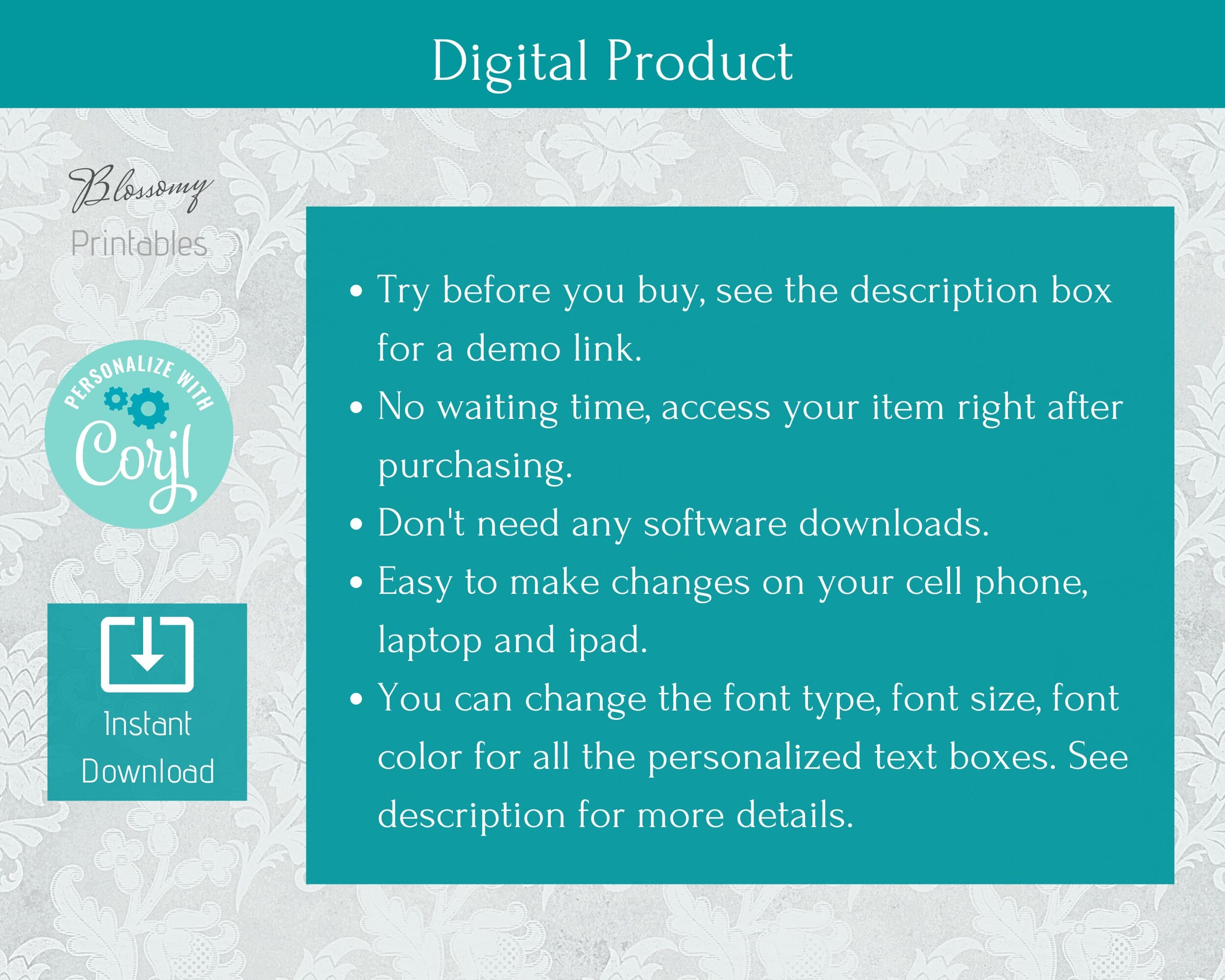 Editable Aqeeqah Advice Card Boy or Girl, Aqeeqah Card, Aqiqah Advice, Muslim Aqeeqah Invitation, Islamic Aqeeqah, Islamic Aqiqah Card - image 3