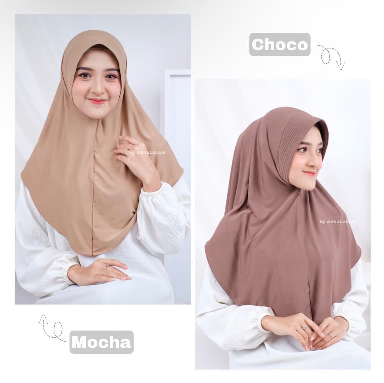 Instant Jersey Khimar Hijab: Premium Daily Wear "Hana" - image 5