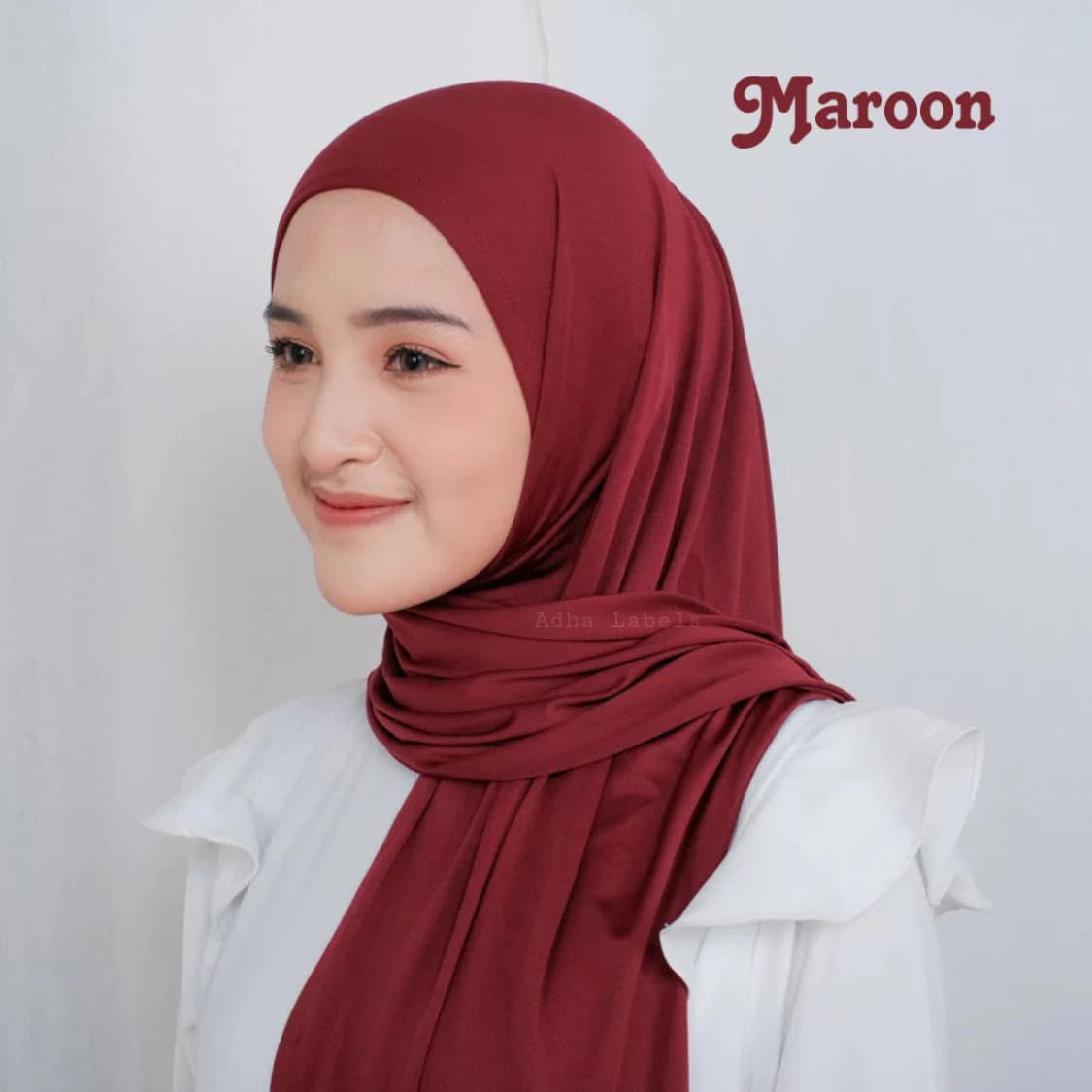Instant Cotton Jersey Hijab: Oval Pashmina Ayara