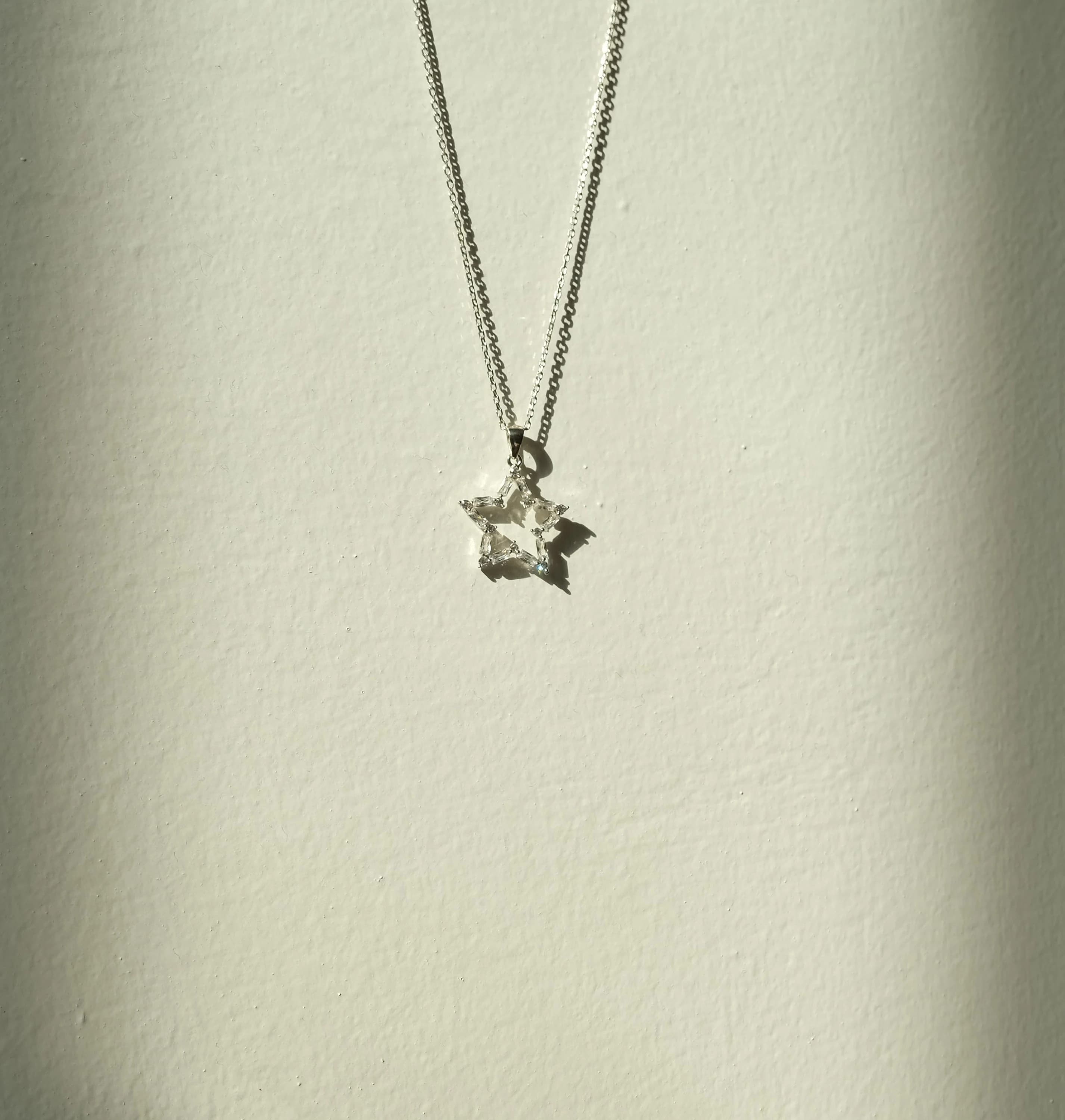 Silver Star Necklace, Star Necklace, Minimal Necklace, Zircon Star Necklace, Gift for Her, Star Necklace, Minimal Necklace - image 5