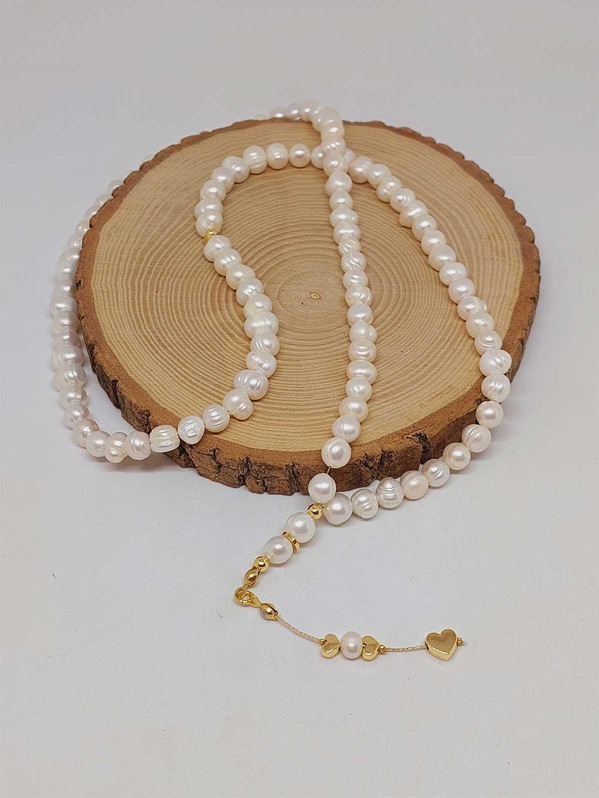 Pearl Stone 99 beads Rosary 8-9mm, Tasbih 99, Natural Stone 99 Beads, Tasbeeh, Misbaha, Islamic Prayer Beads, Tasbih, Muslim, Misbah, - image 3