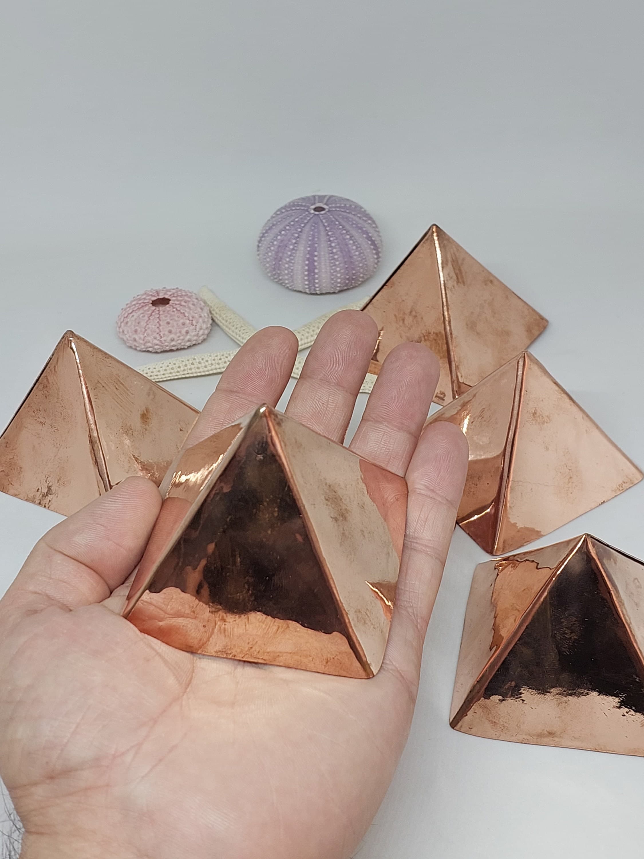 Custom Copper Pyramid Energizer | Copper Charging Pyramid | Energizing & Healing Pyramid | Cleansing Meditation Crystal Healing