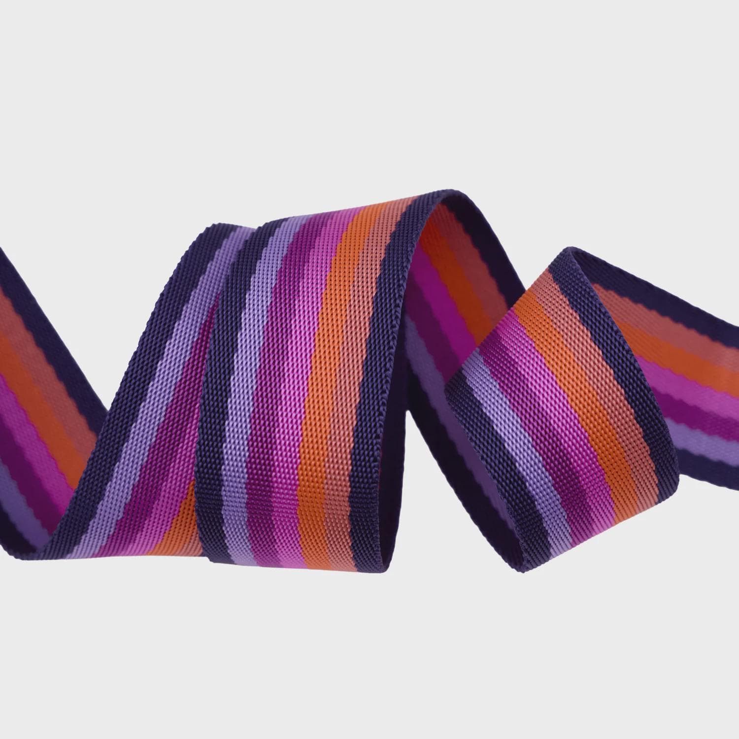 Ultraviolet 1.5" Smooth Sailing Webbing, Floral Reef by Tula Pink