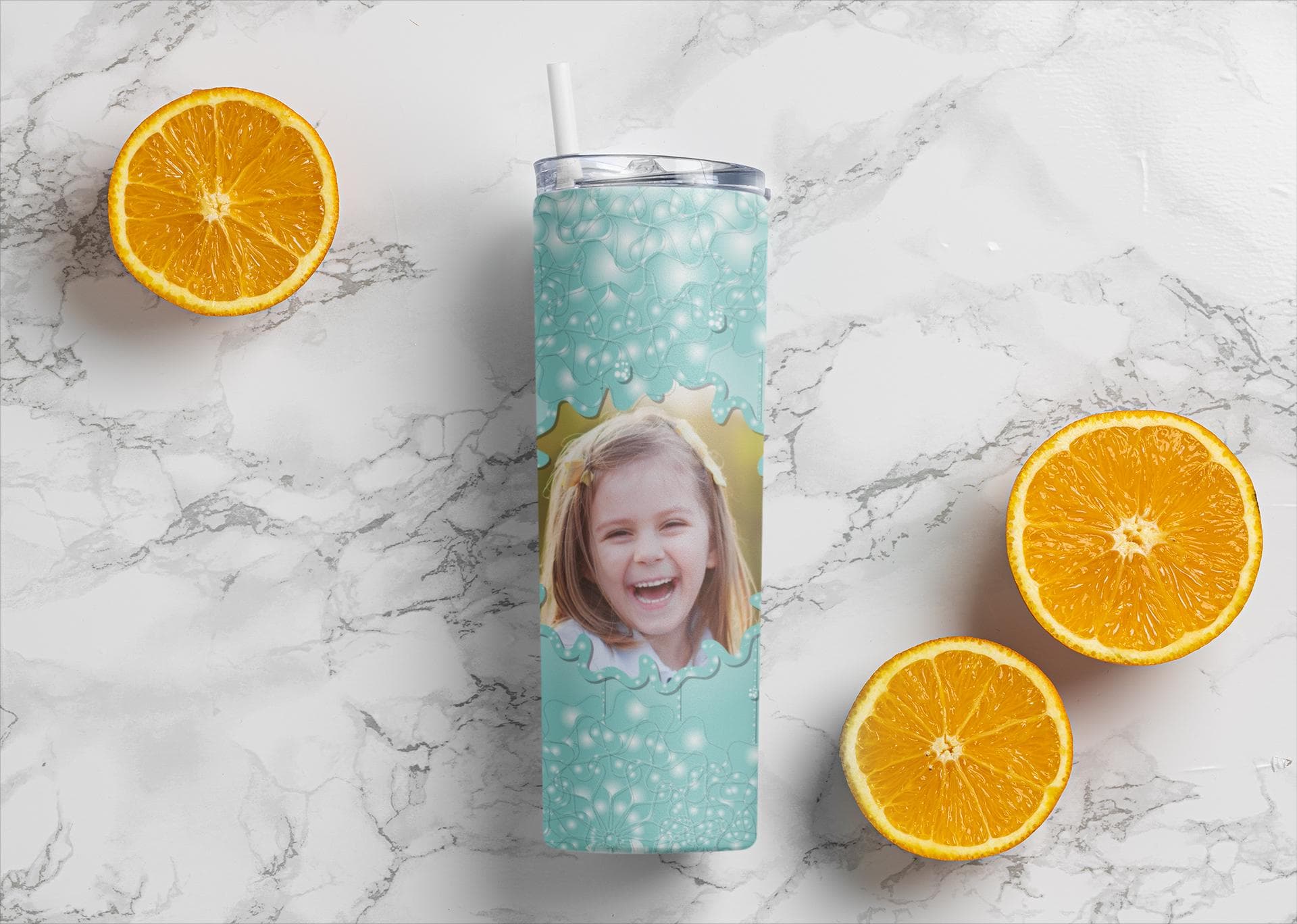 Gift for Mom, Photo Tumbler, Photo Cup, Gift for Grandma Nana, Face Tumbler, Christmas Tumbler, 20oz Skinny Tumbler, Custom Picture Tumbler - image 4