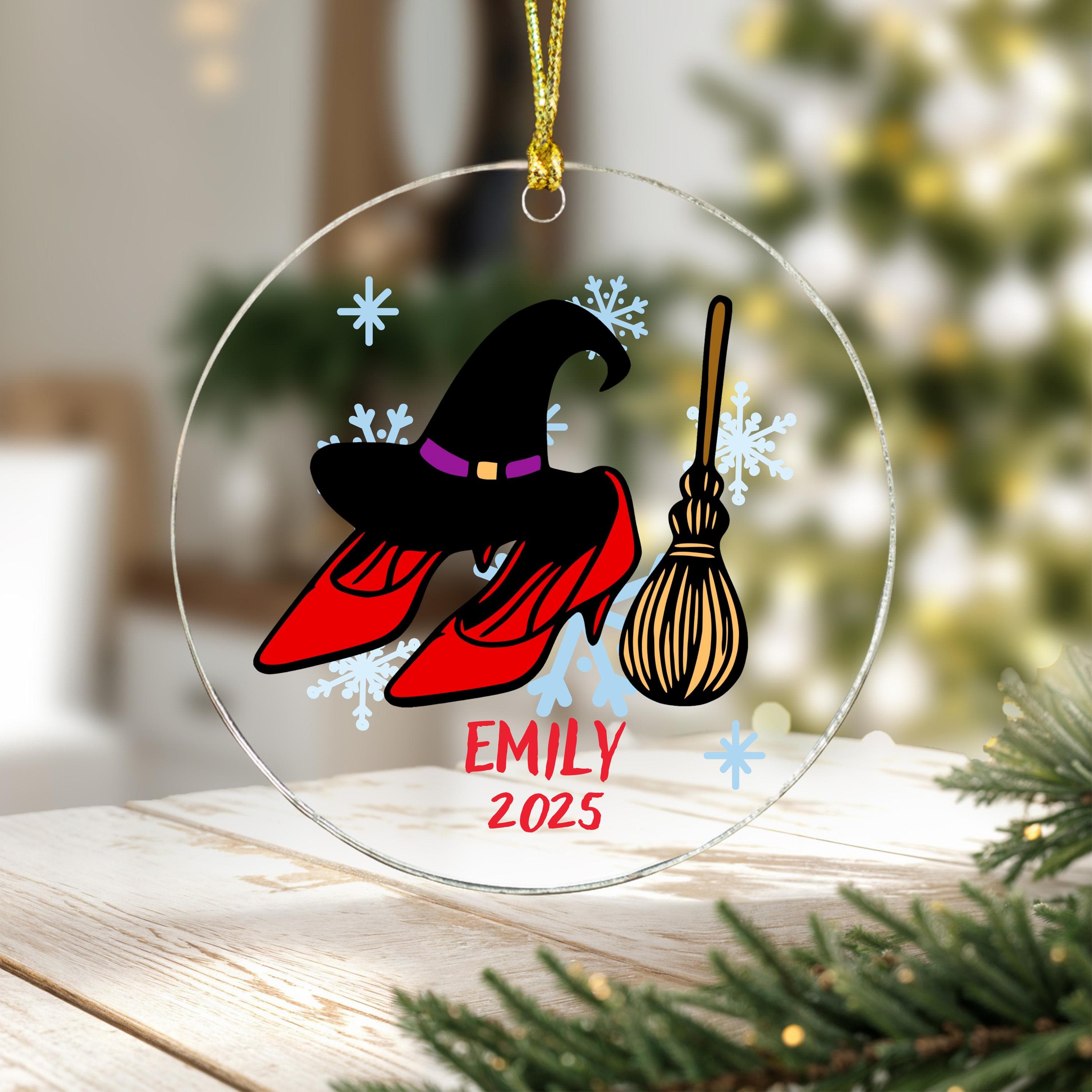 Personalized Wicked Ornament, Wicked Christmas ornament, Wicked Keepsake Gift