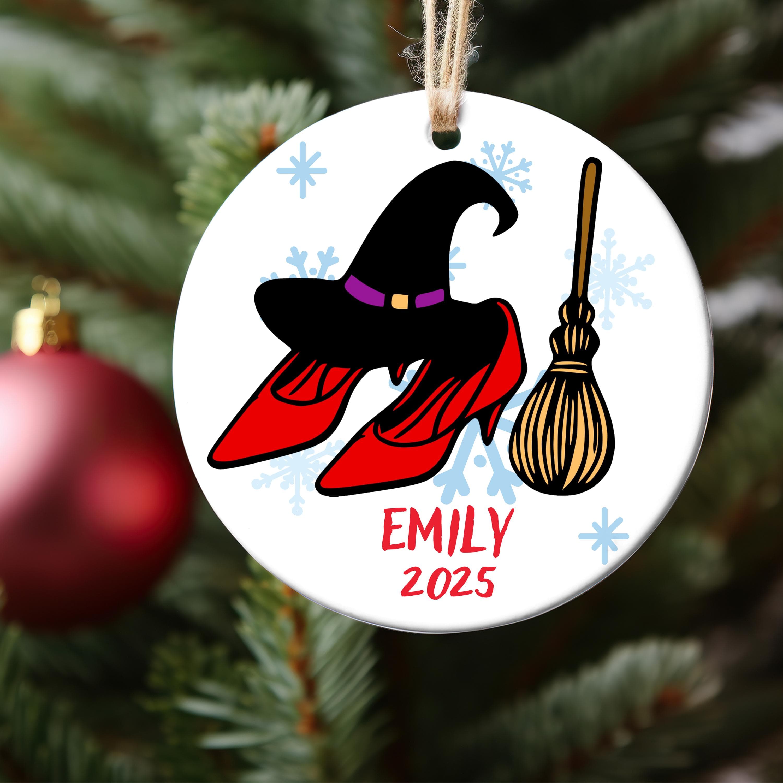 Personalized Wicked Ornament, Wicked Christmas ornament, Wicked Keepsake Gift - image 3