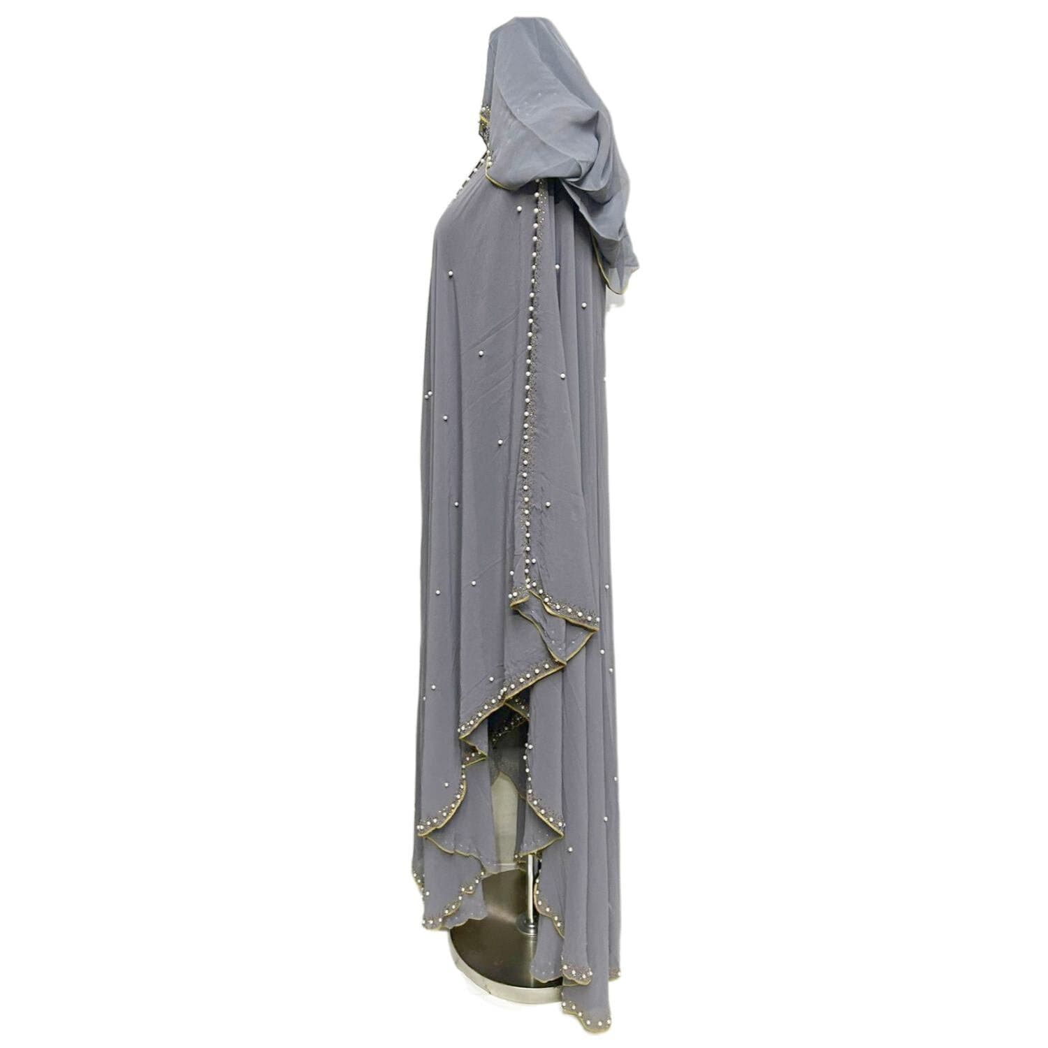 Luxury Women Abaya Jalabiya  Farasha Long Dress - image 5