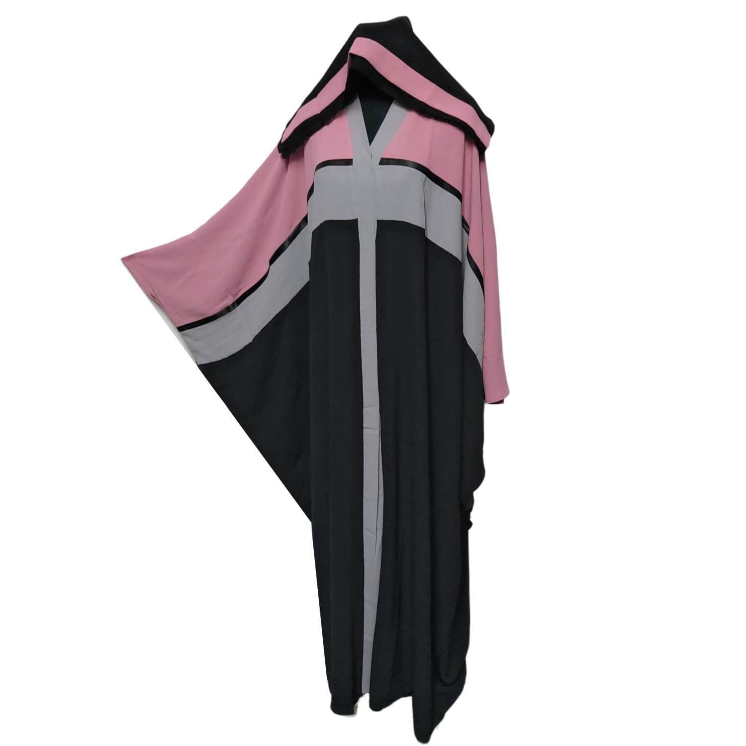 Latest Design Women Open Front Abaya Farasha Jalabiya - image 4