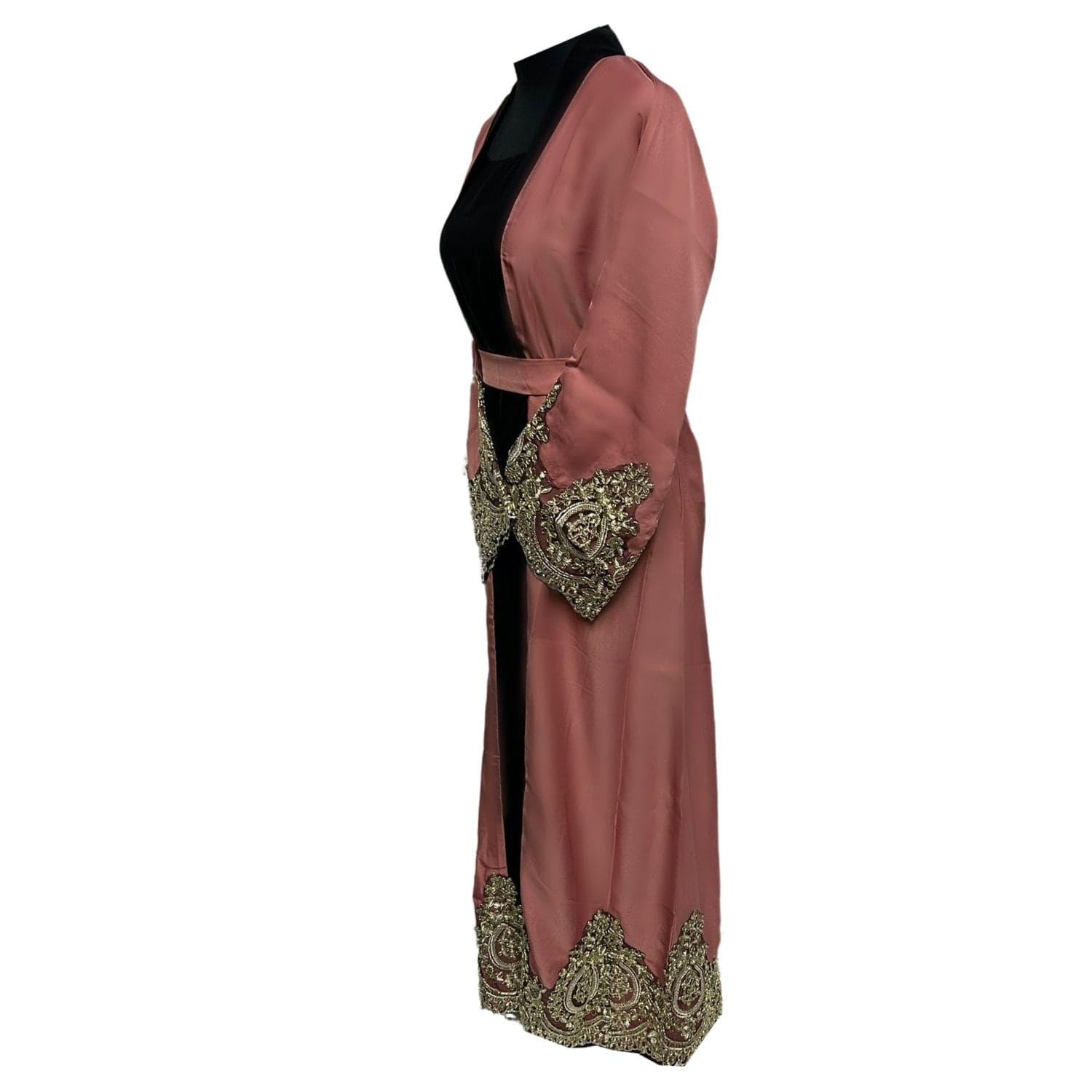Women  Abaya Farasha Jalabiya Arab Dress - image 5