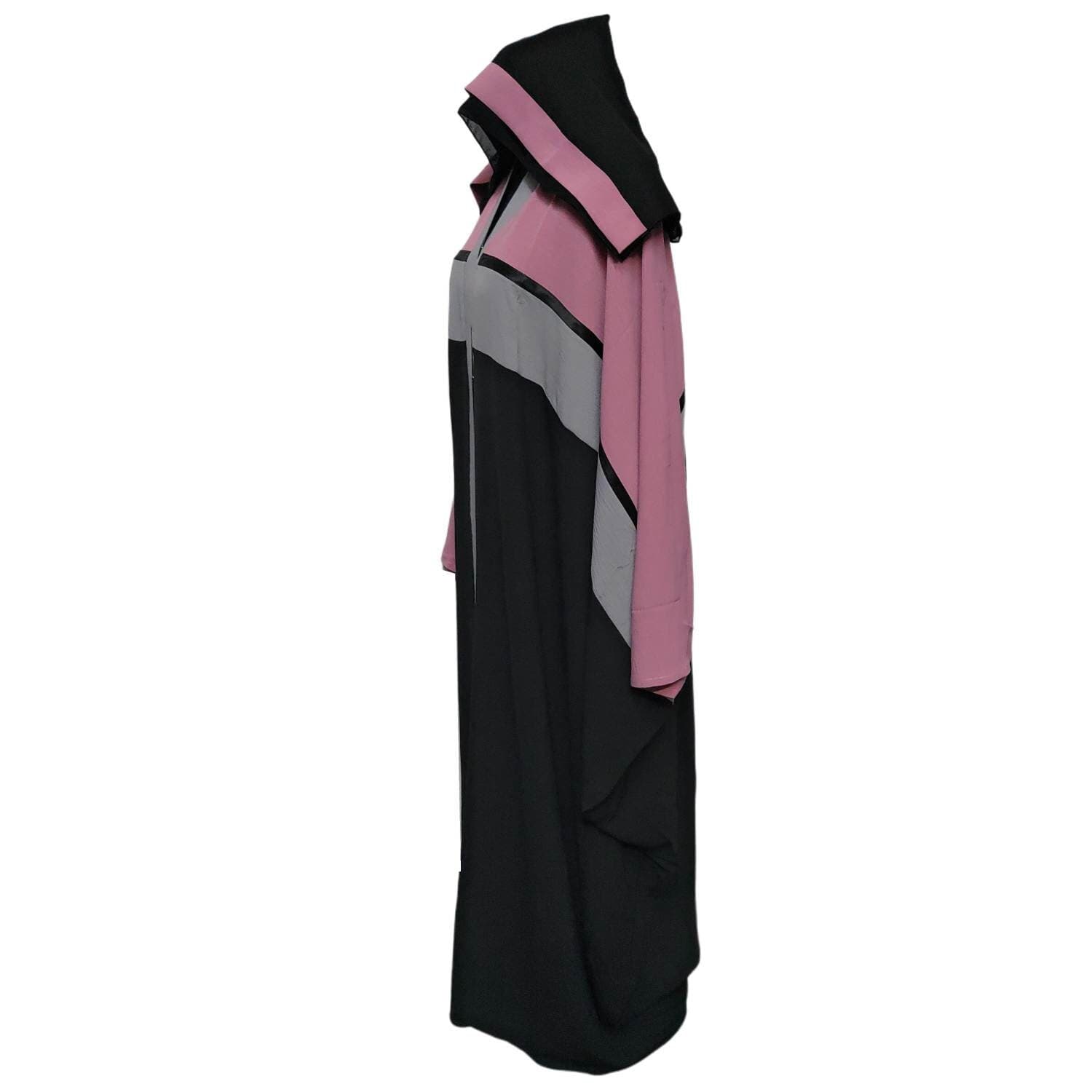 Latest Design Women Open Front Abaya Farasha Jalabiya - image 5