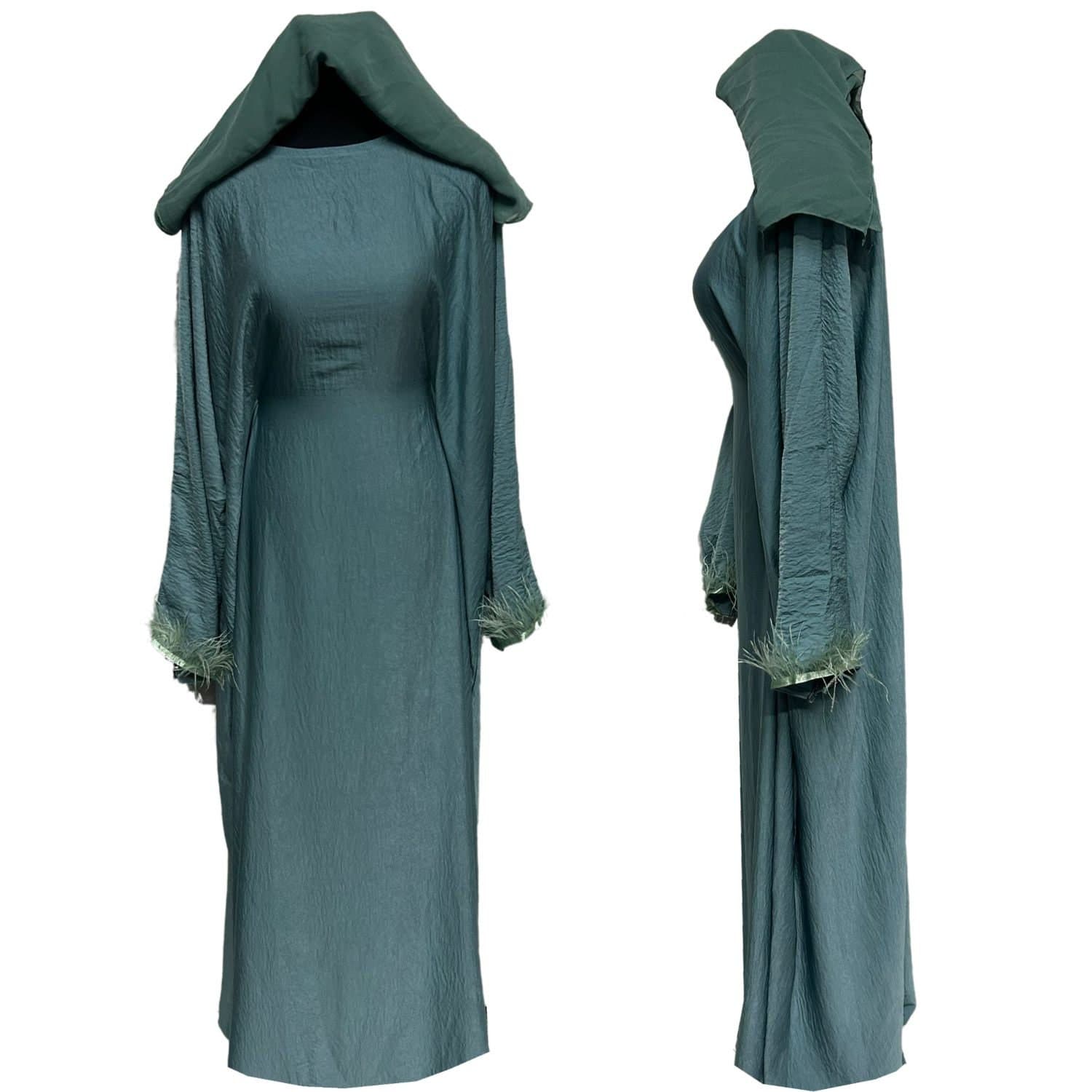 Luxury Women Batwing Abaya Farasha Jalabiya Arab Dress