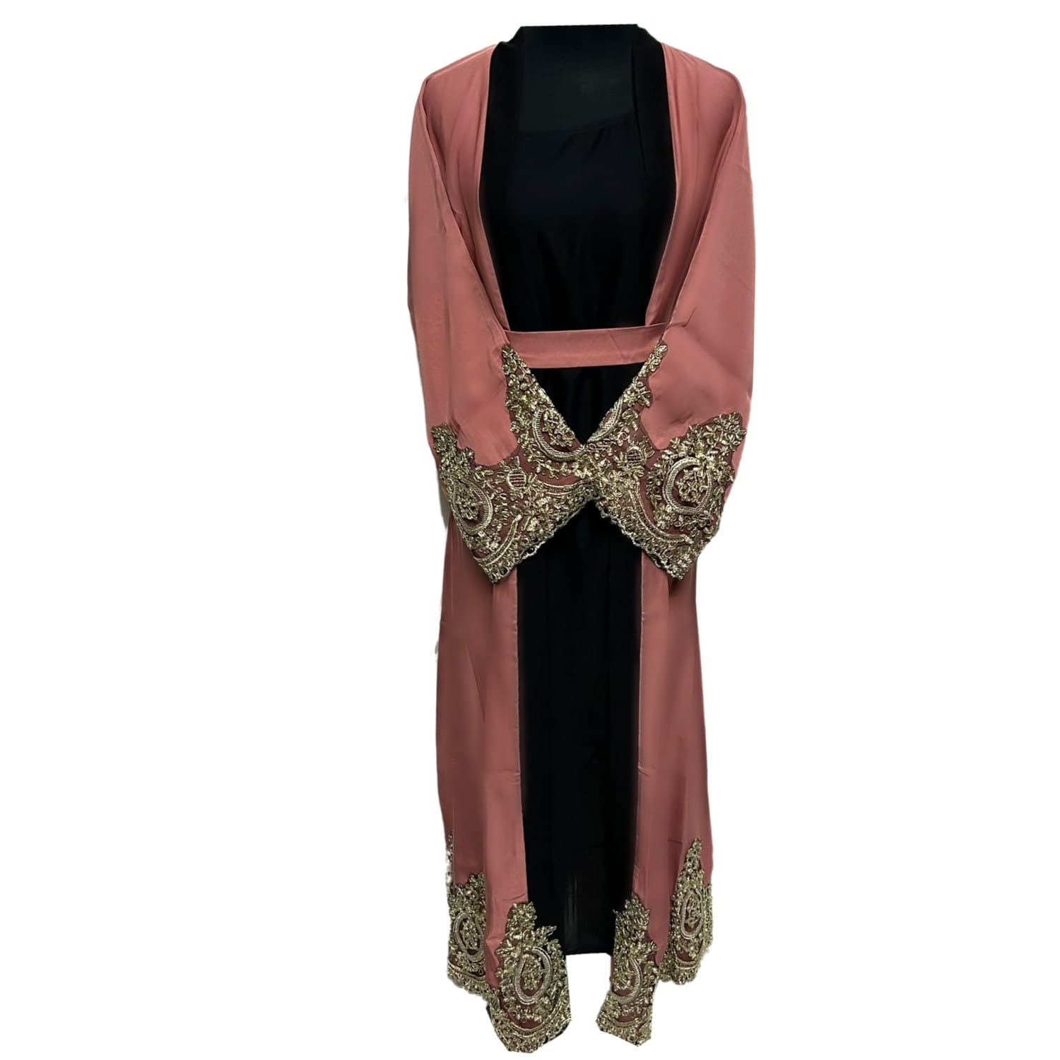 Women  Abaya Farasha Jalabiya Arab Dress - image 4