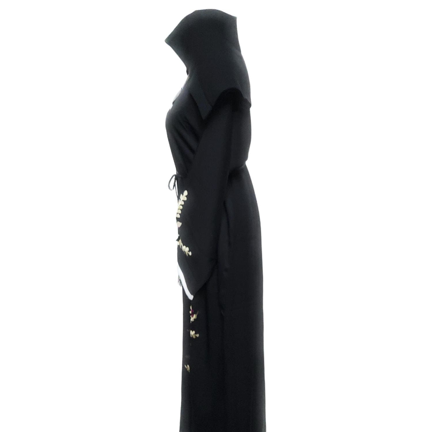 Latest Design Women Abaya Farasha Jalabiya Long dress with Embroidery - image 5