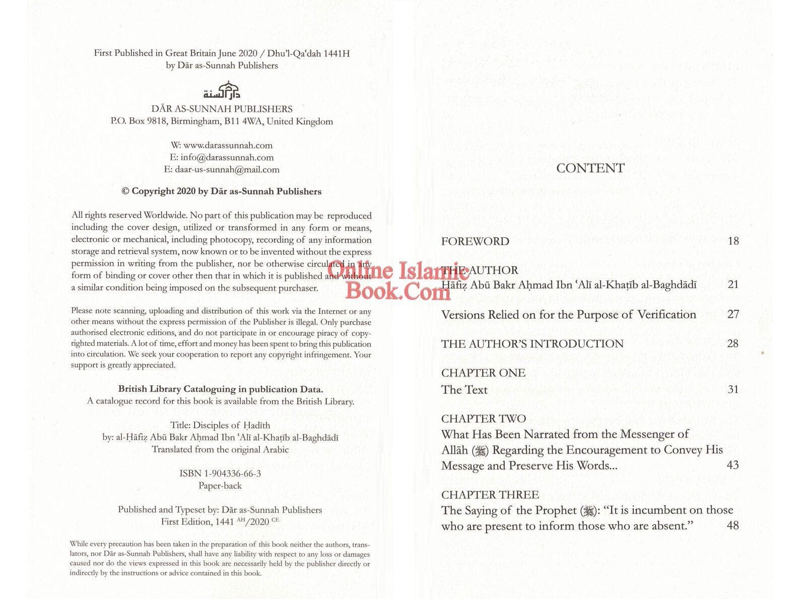Disciples of Hadith: The Noble Guardians by Imam Al-Khatib al-Baghdadi - image 5