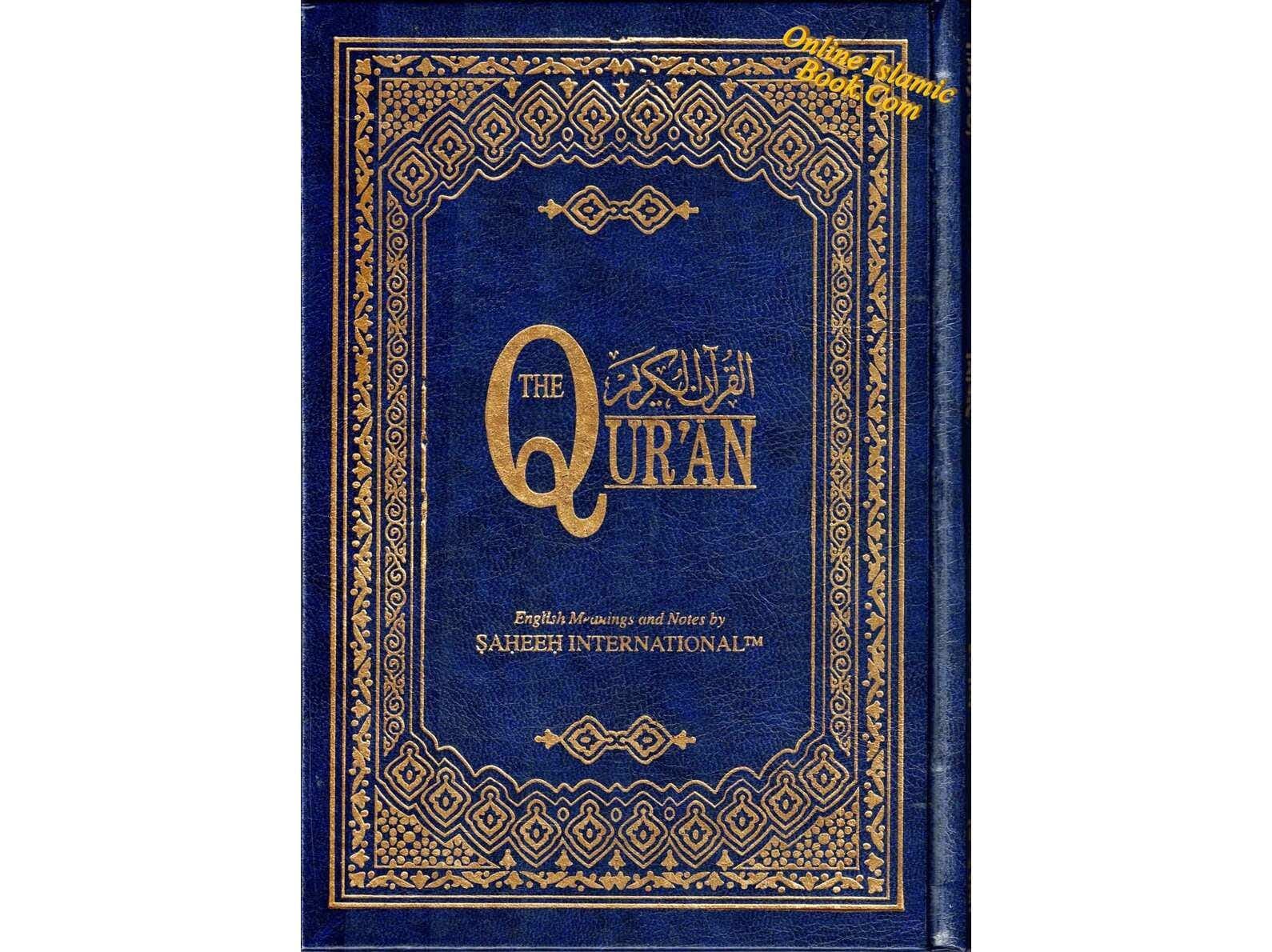 The Quran Arabic Text With English Meanings Medium Size