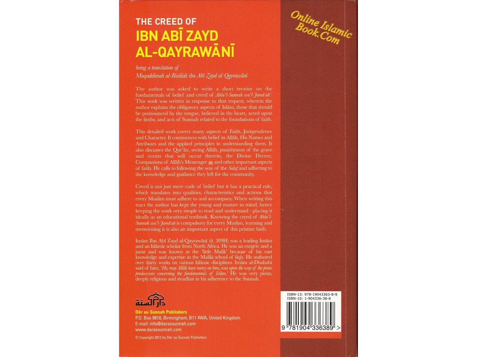 The Creed Of Ibn Abi Zayd Al Qayrawani - image 3