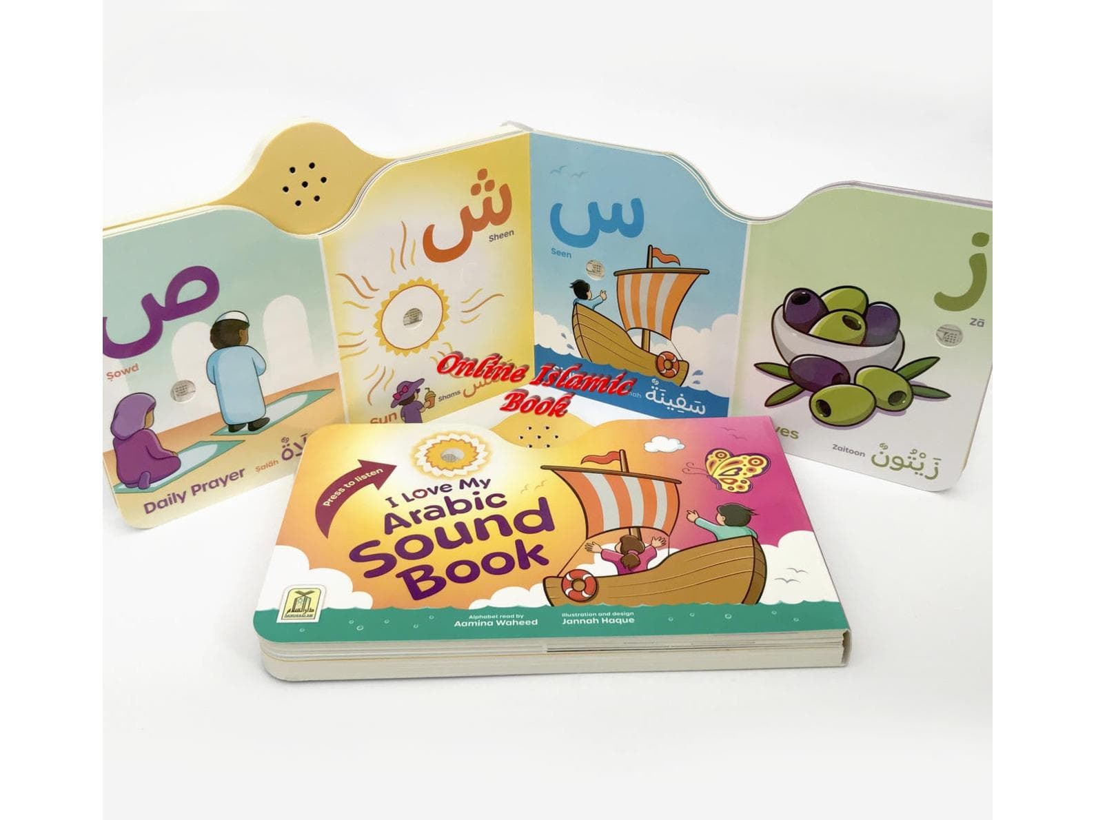 I Love My Arabic Sound Book Without Face Pictures By Aamina Waheed - image 5