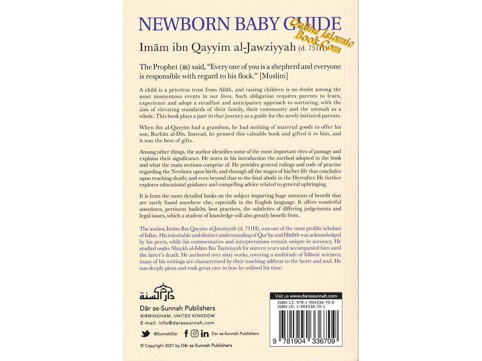 Newborn Baby Guide by Imam ibn Qayyim al-Jawziyyah - image 3