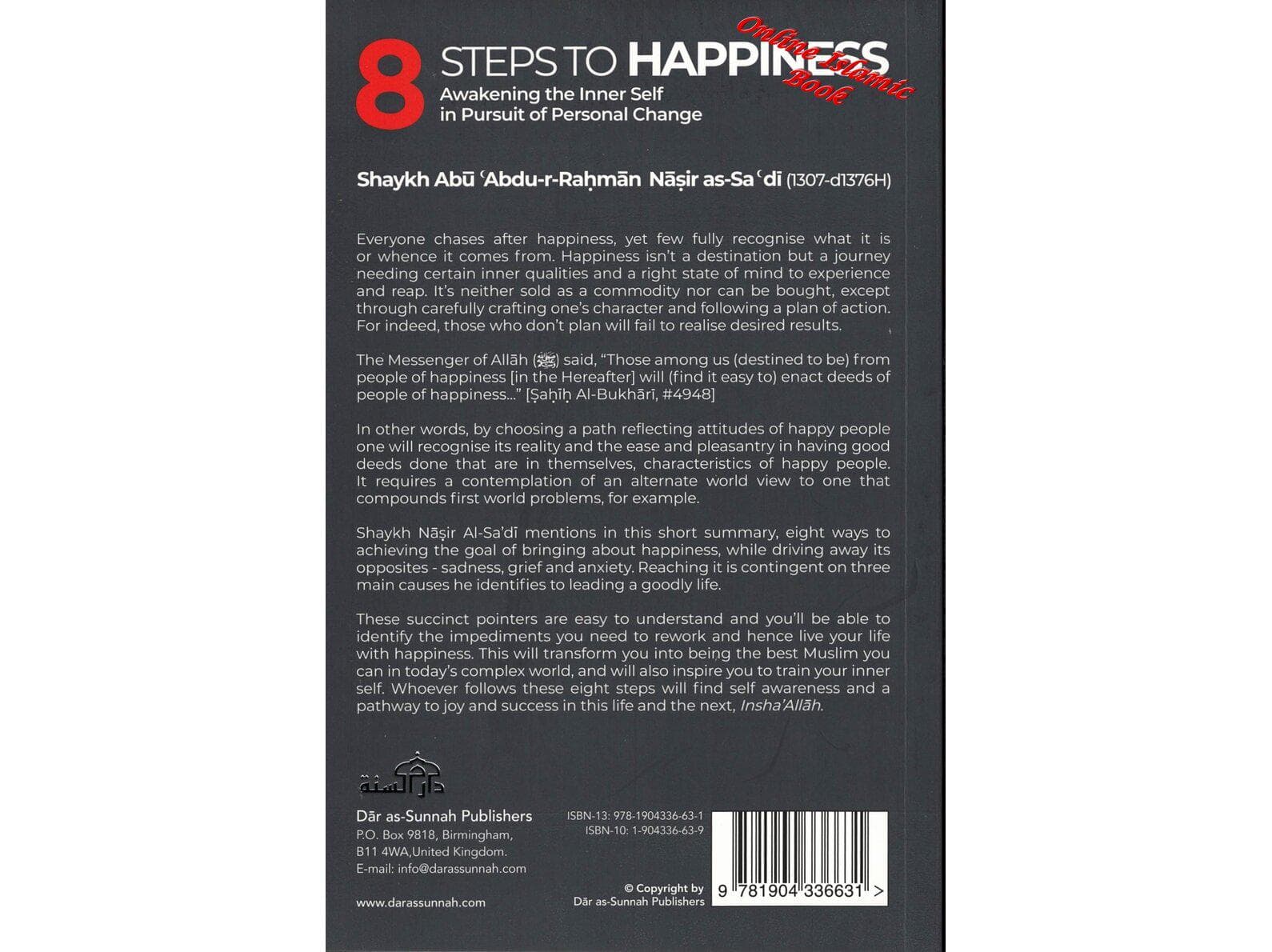 8 Steps to Happiness Paperback – Awakening the Inner Self - image 3