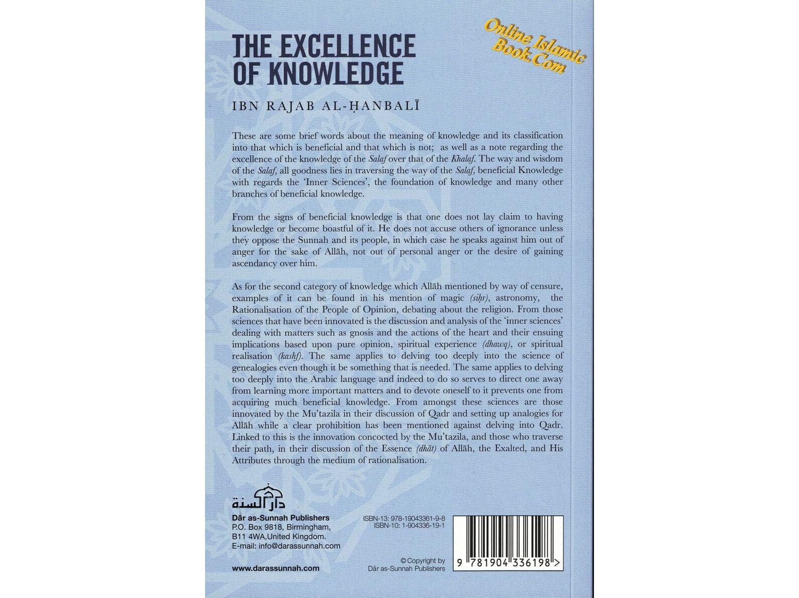 The Excellence of Knowledge - image 3