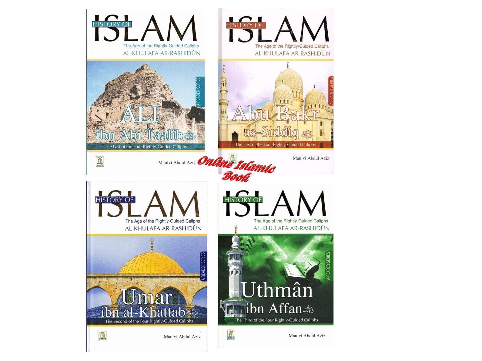 History of Islam (Four Rightly Guided Caliphs) By Maulvi Abdul Aziz Complete Set