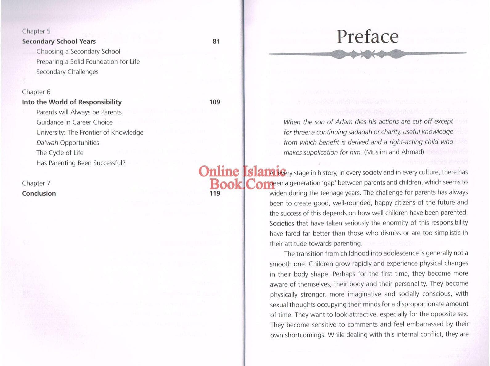 A Guide to Parenting in Islam Addressing Adolescence - image 4