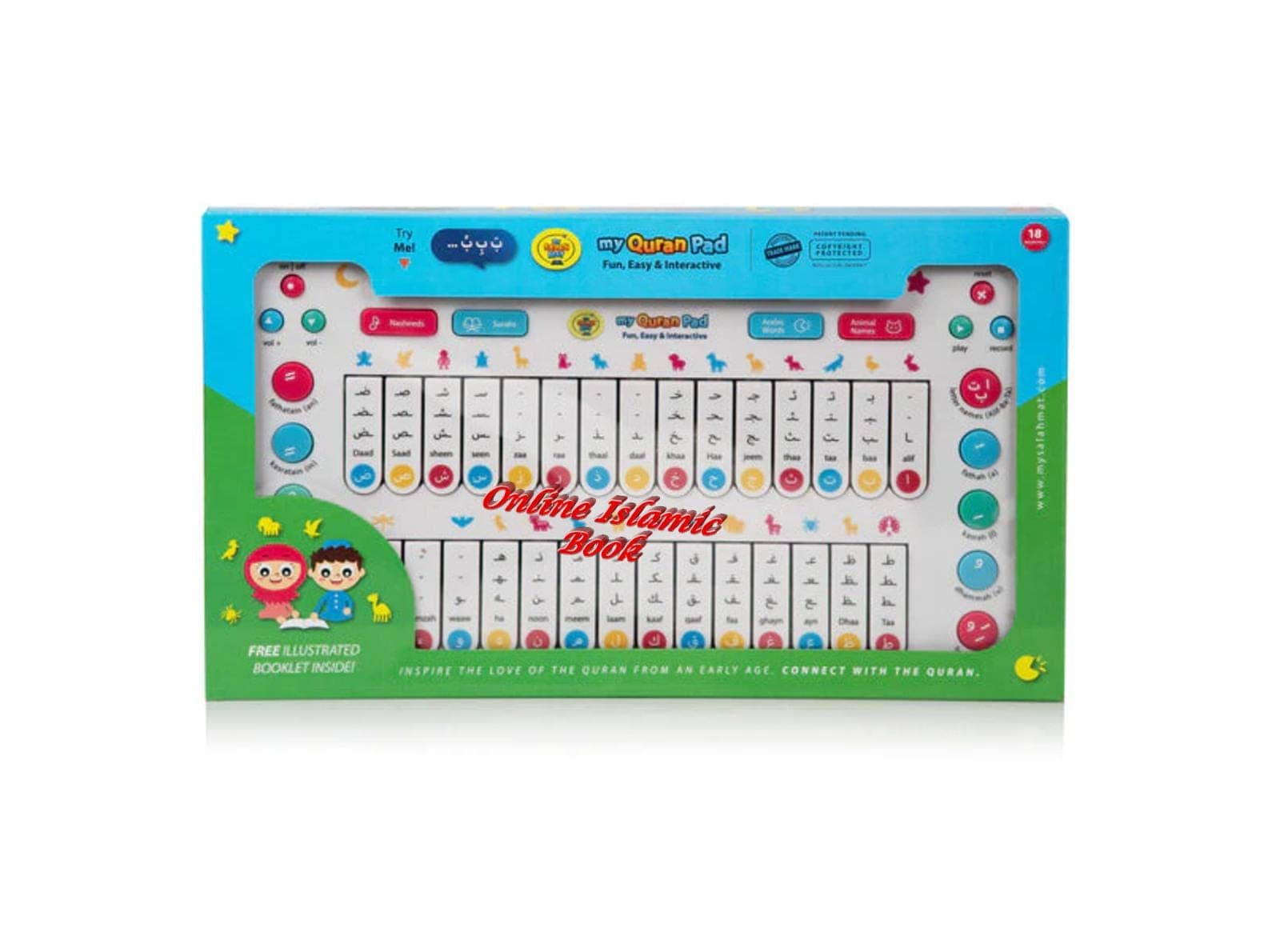 My Quran Pad | Interactive Arabic Learning Pad For Kids| Ramadan & Eid