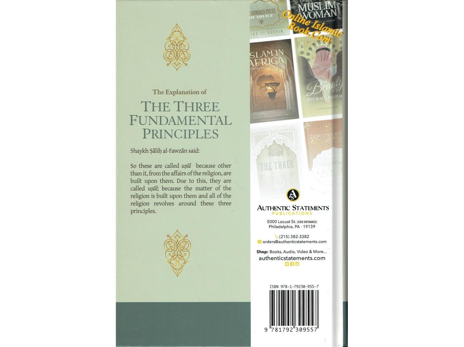 The Explanation of the Three Fundamental Principles By Shaykh Salih Al Fawzan (Paperback) - image 3