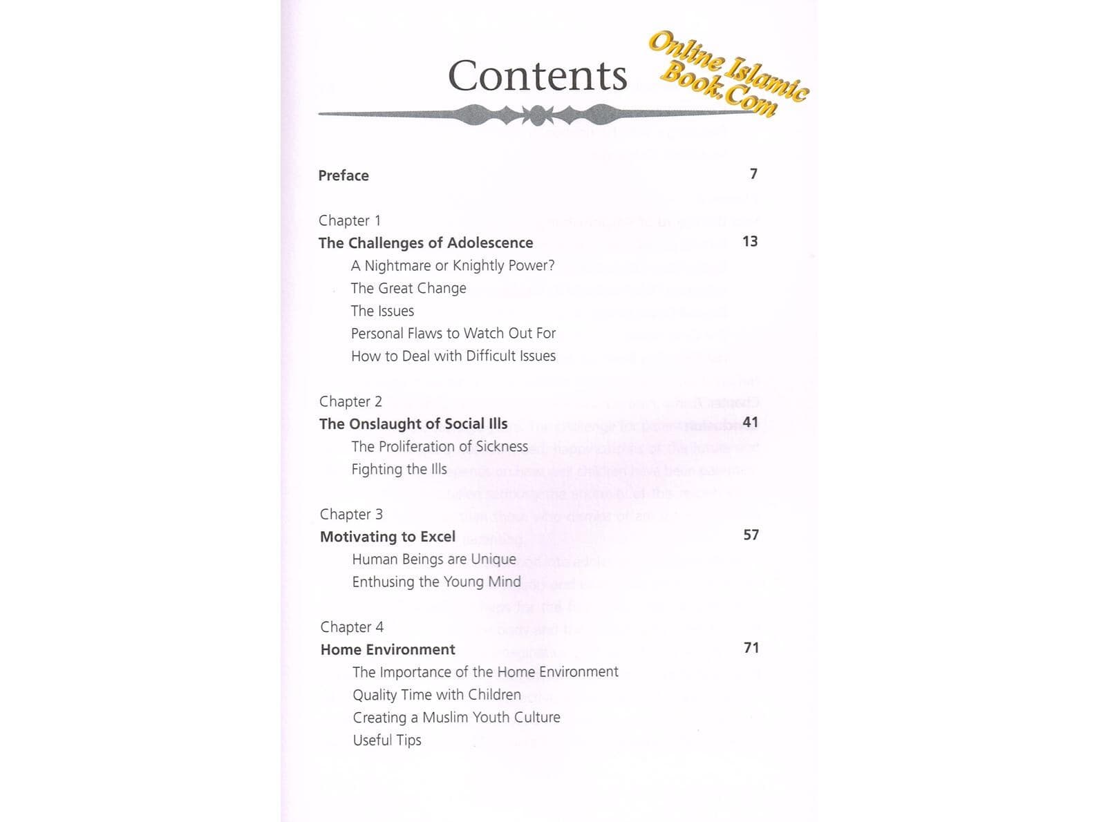 A Guide to Parenting in Islam Addressing Adolescence - image 3