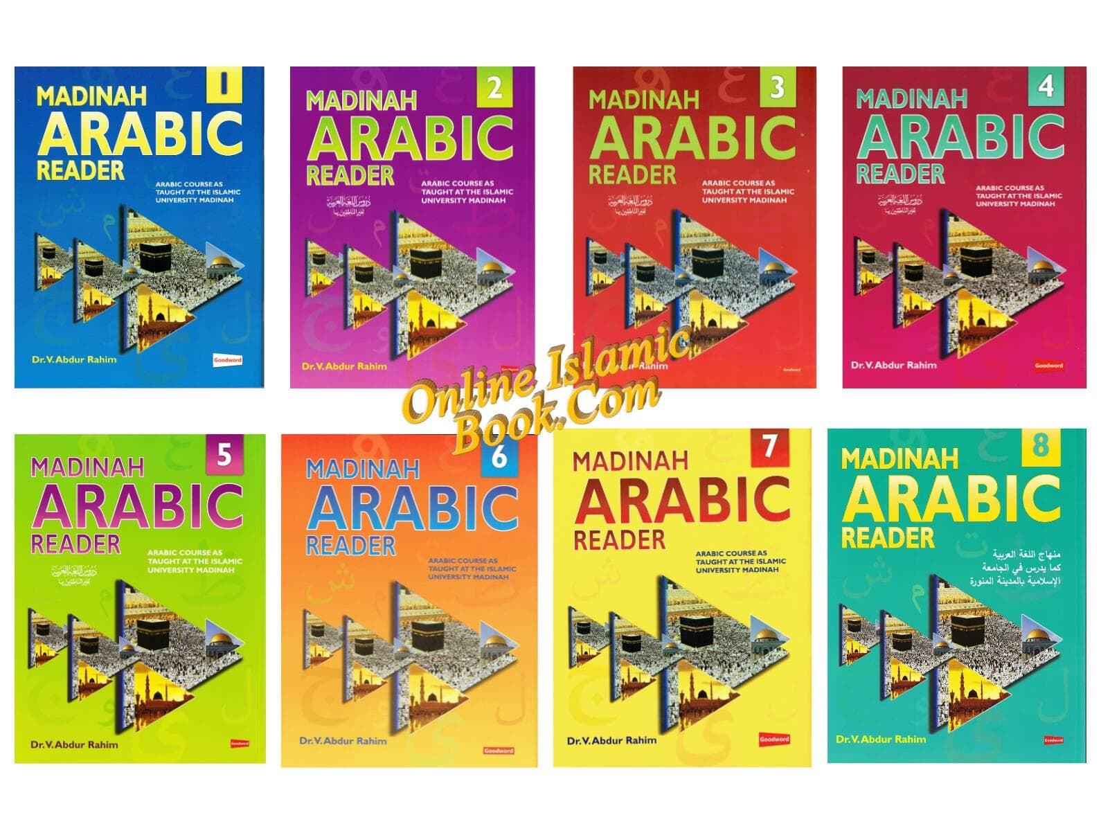 Madinah Arabic Reader Book 1 to 8 Set