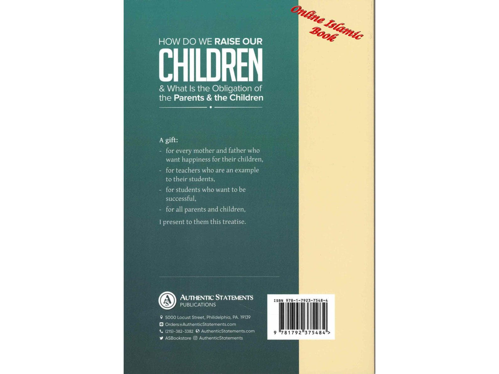 How Do We Raise Our Children and What Is The Obligation Of The Parents & The Children By Shaykh Muhammad Jameel Zeno - image 3