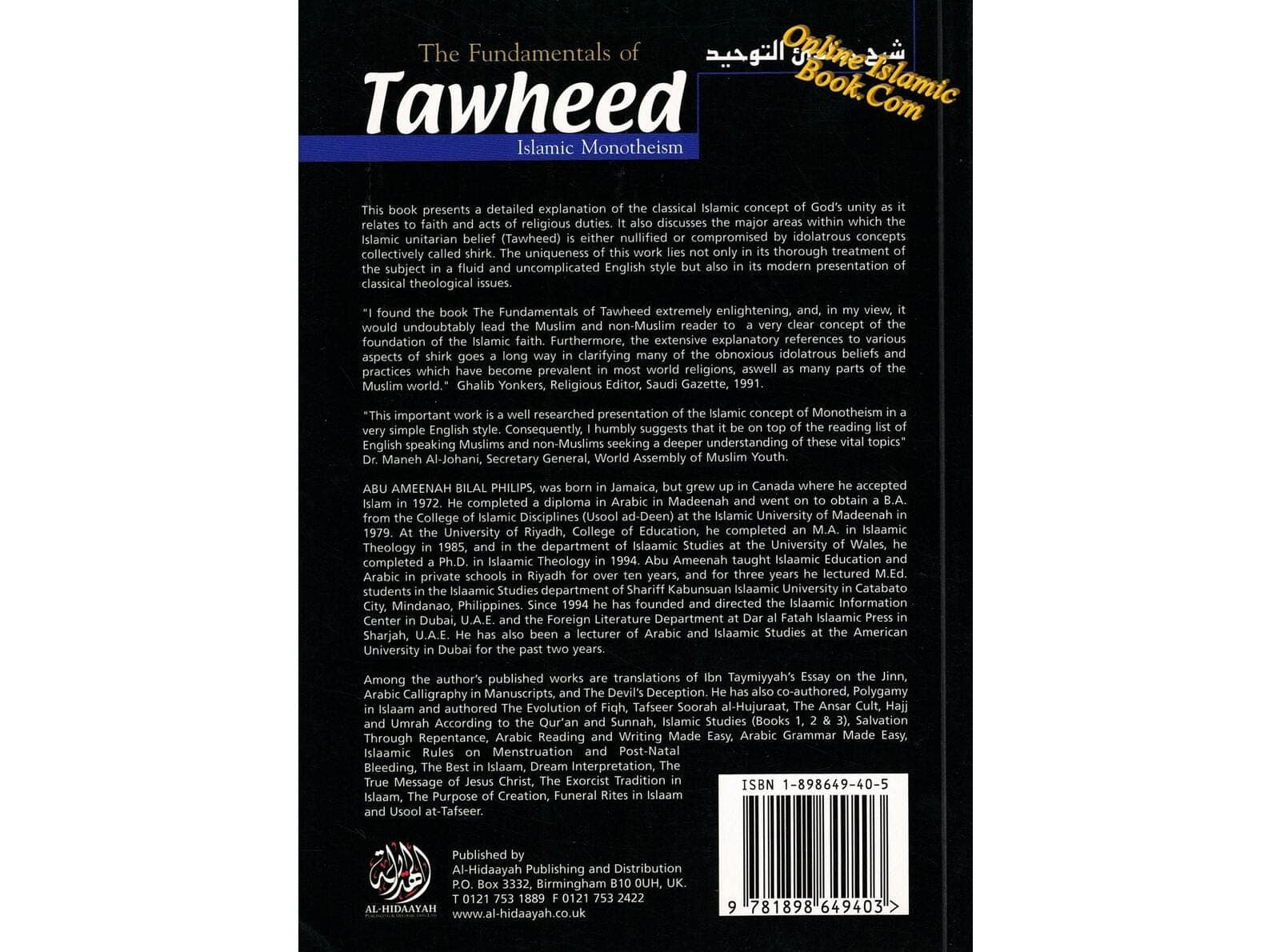 The Fundamentals of Tawheed - image 3