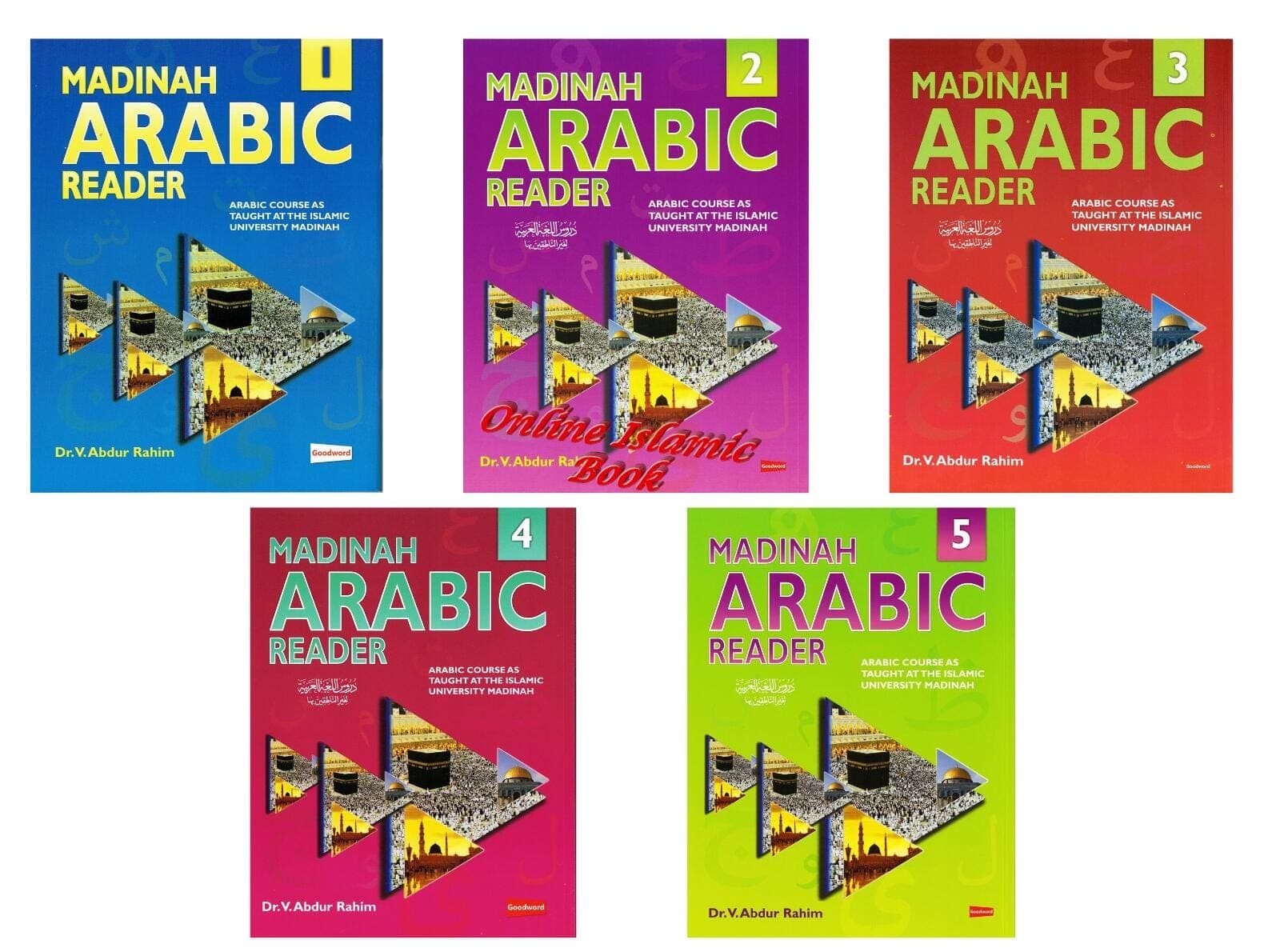 Madinah Arabic Reader volume 1 to 5 By Dr. V. Abdur Rahim