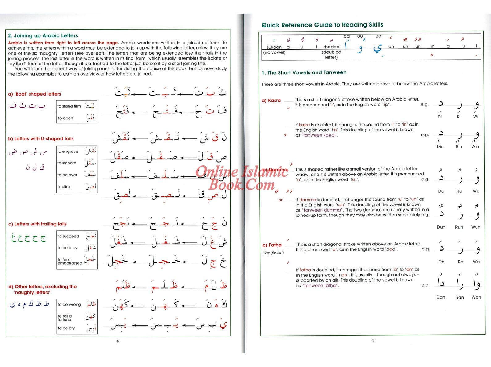 The Key to Arabic Book 1: Reading and Writing (Paperback) - image 5