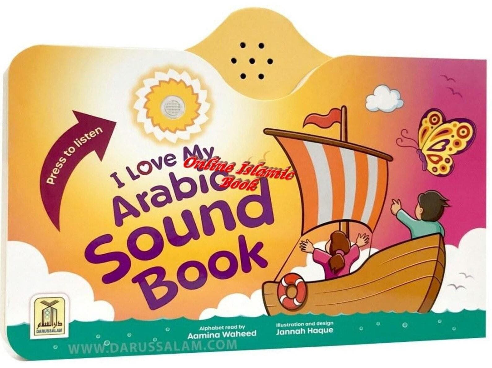 I Love My Arabic Sound Book Without Face Pictures By Aamina Waheed