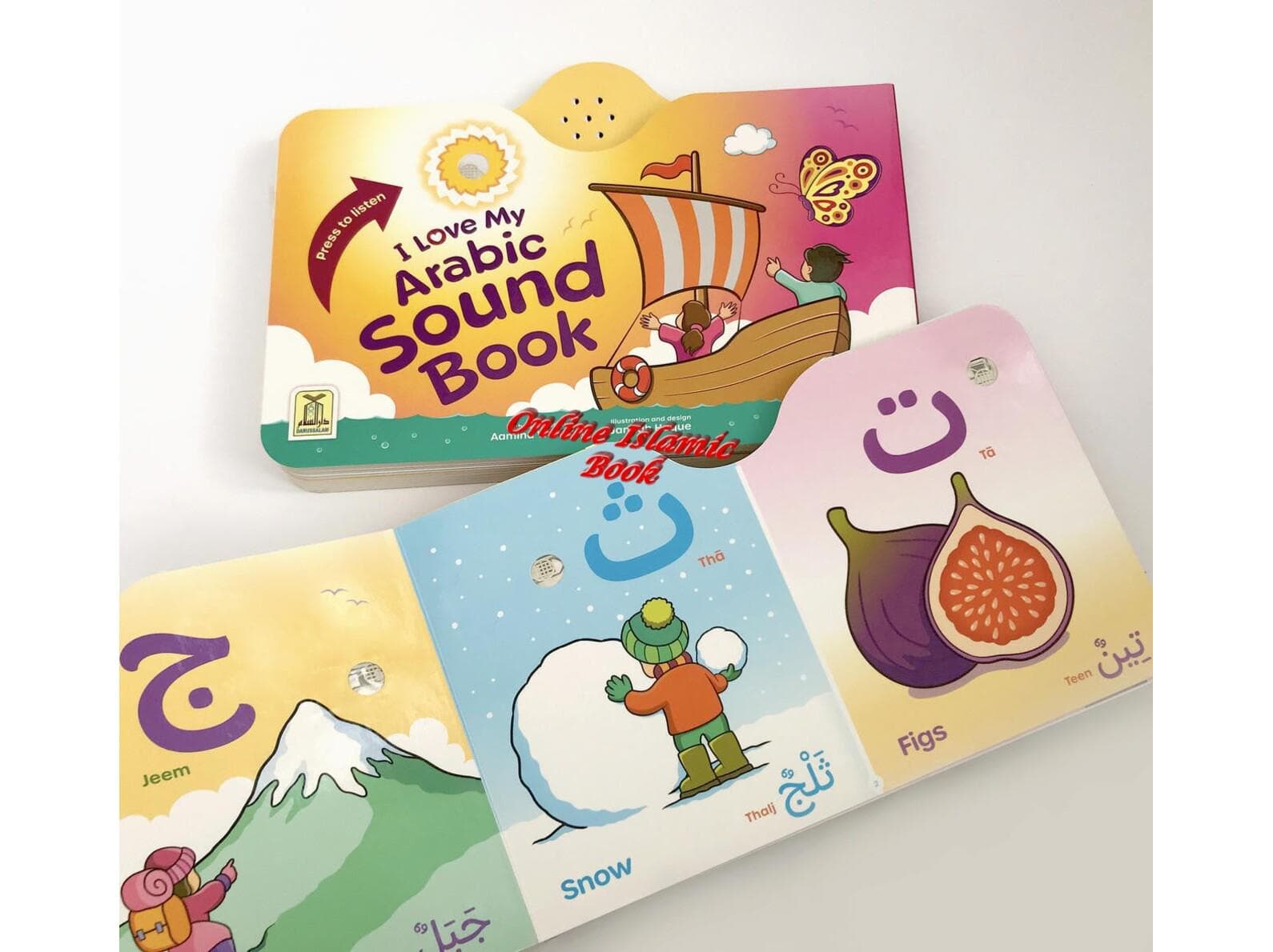 I Love My Arabic Sound Book Without Face Pictures By Aamina Waheed - image 4
