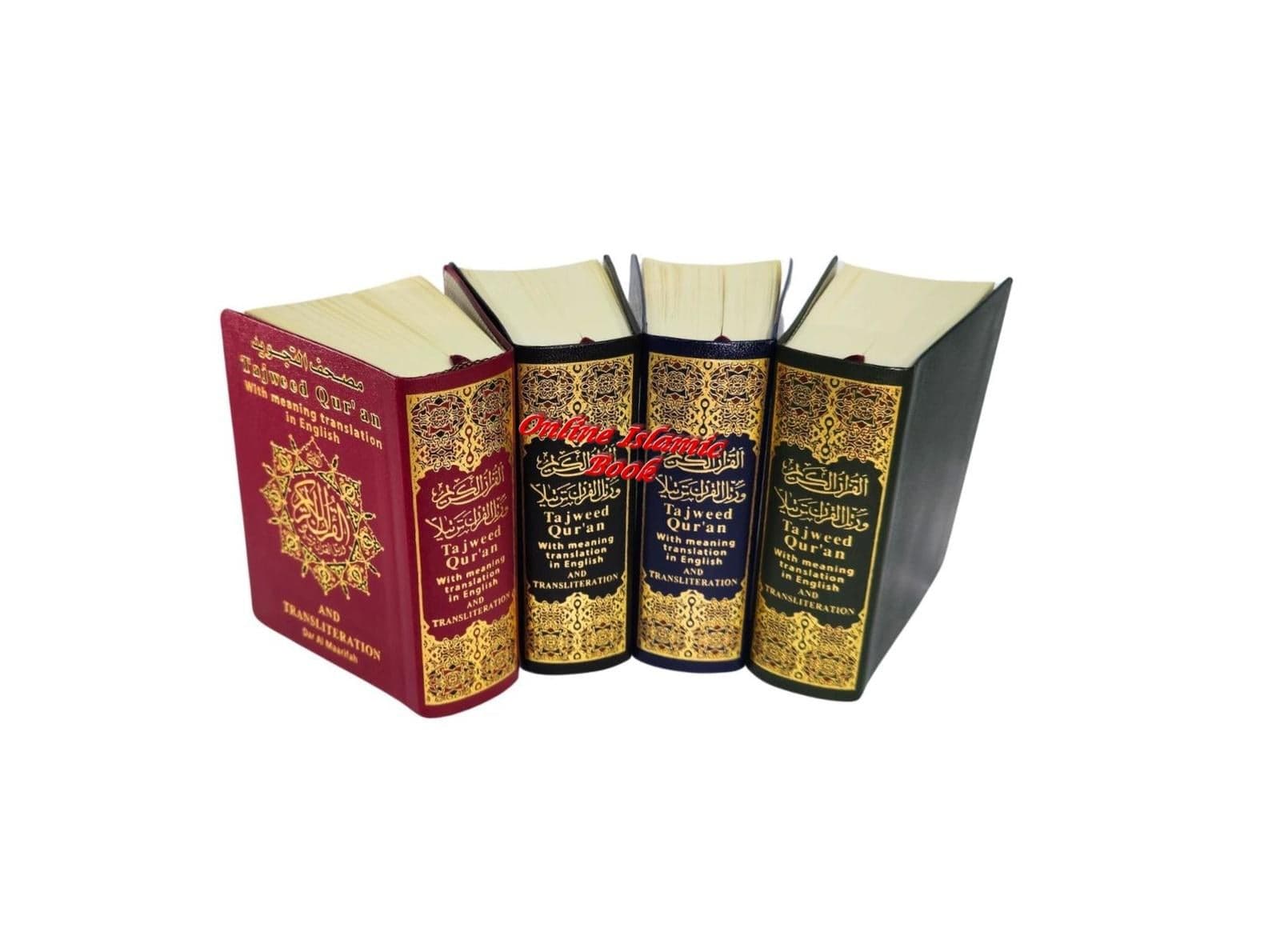 Tajweed Quran with English Translation and Transliteration Small- (Pocket size)