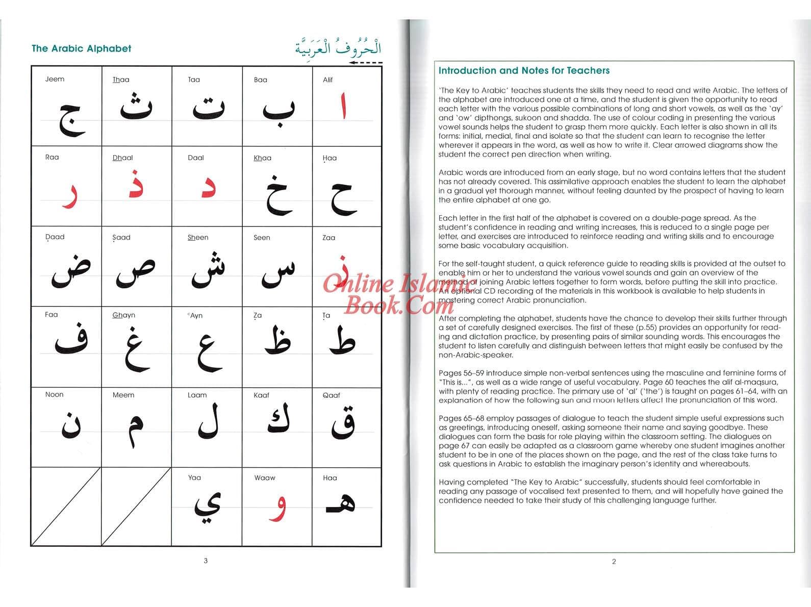 The Key to Arabic Book 1: Reading and Writing (Paperback) - image 4