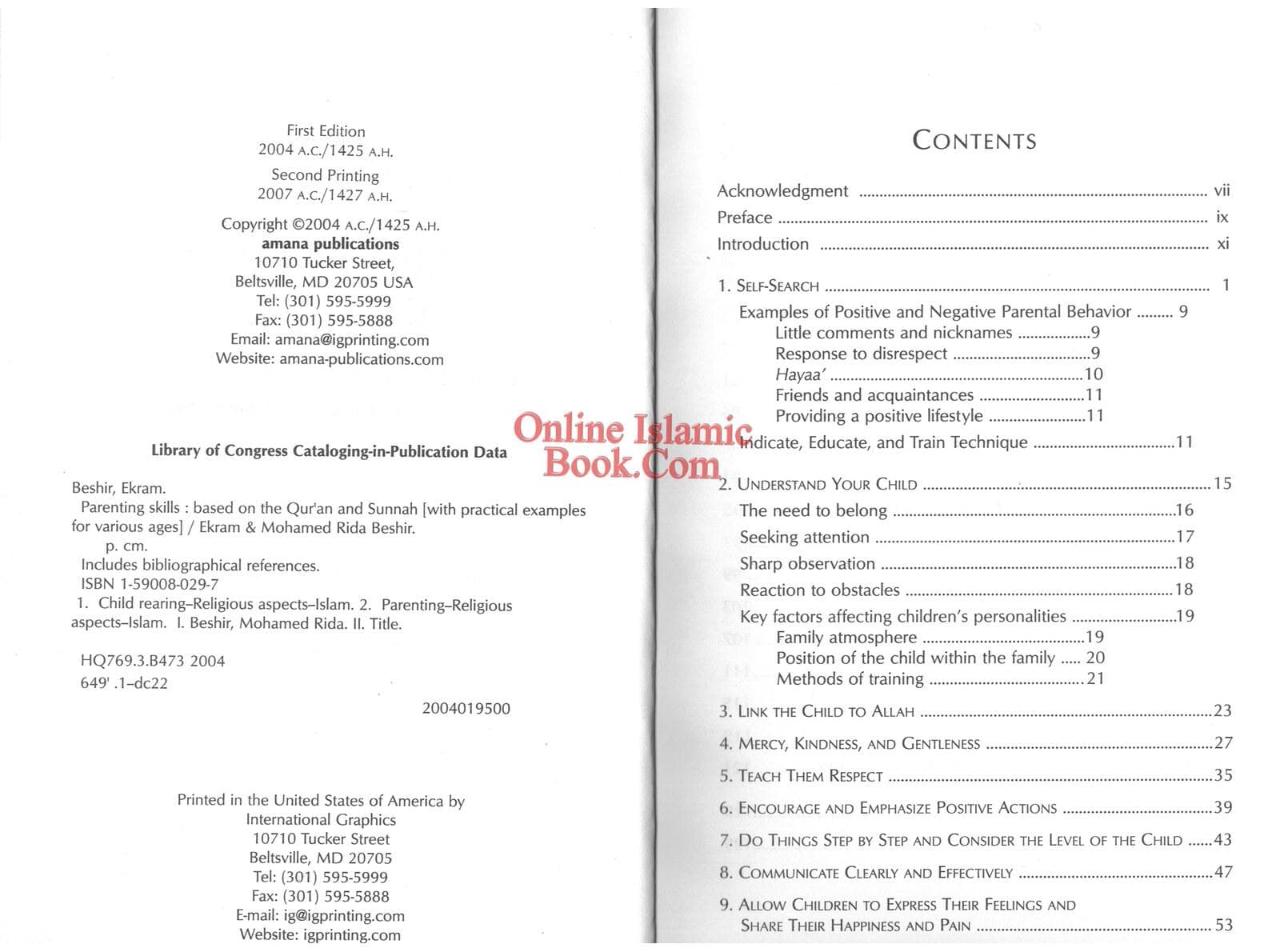 Parenting Skills: Based on The Qur'an and Sunnah by Dr. Ekram & Mohamed Rida Beshir - image 4