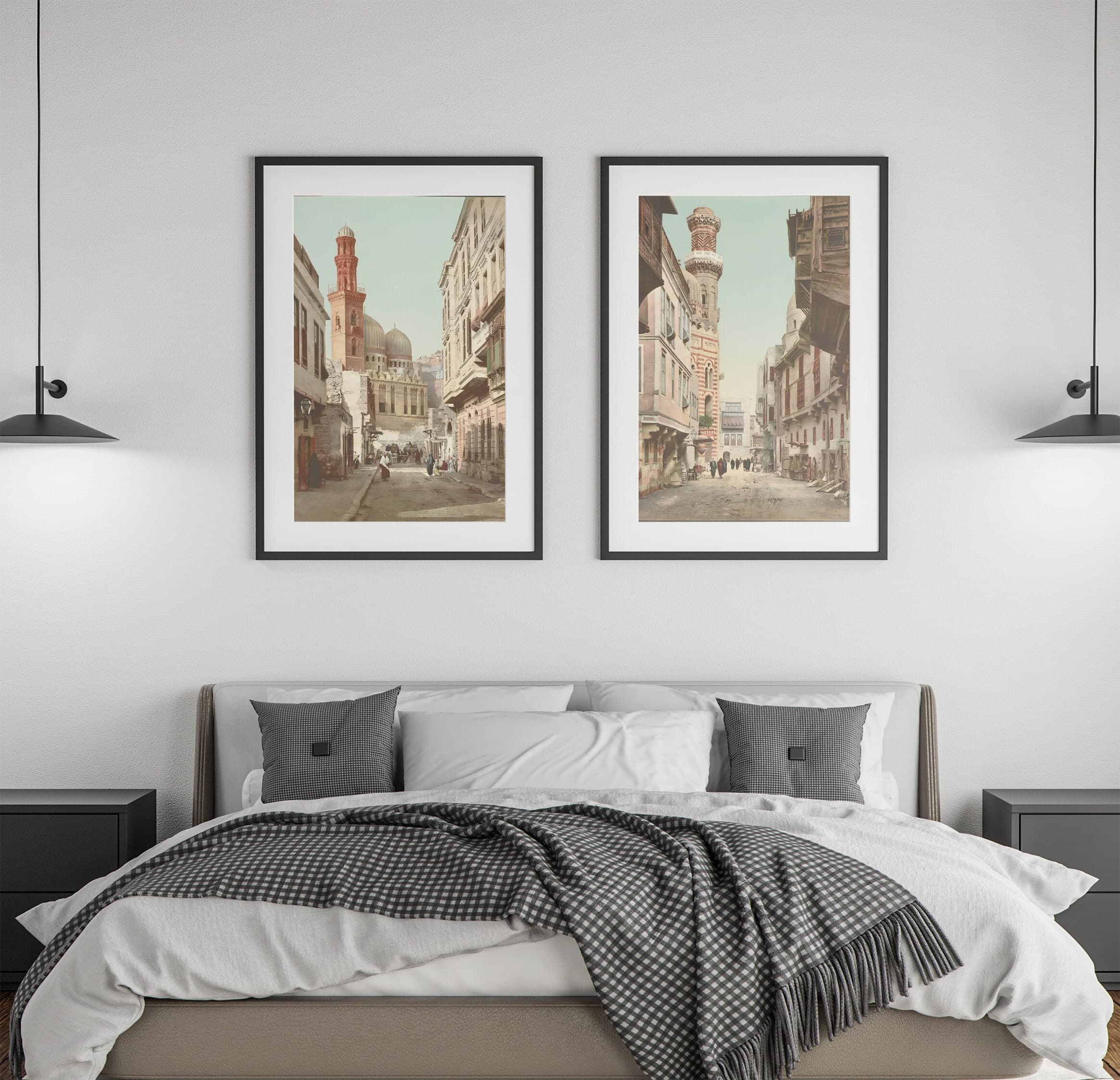 Set of 2 Printable Vintage Cairo Mosque Wall Art, Mosque Poster, Muslim Architecture, Muslim Gift, Islamic Home Decor, Islamic Wall Decor - image 5