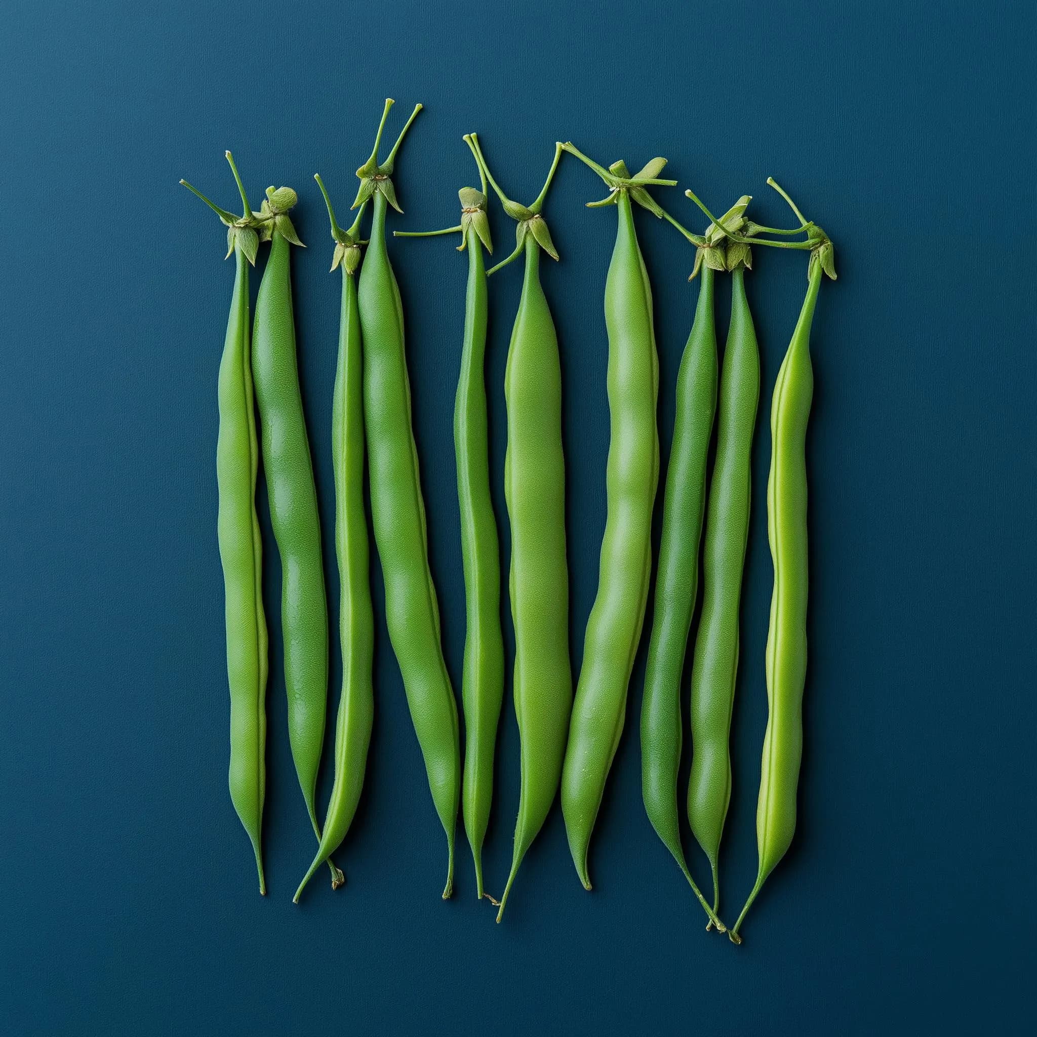 Blue Lake 274 Bush Bean Seeds - Heirloom, Non-GMO, Open Pollinated, Untreated, Green Beans