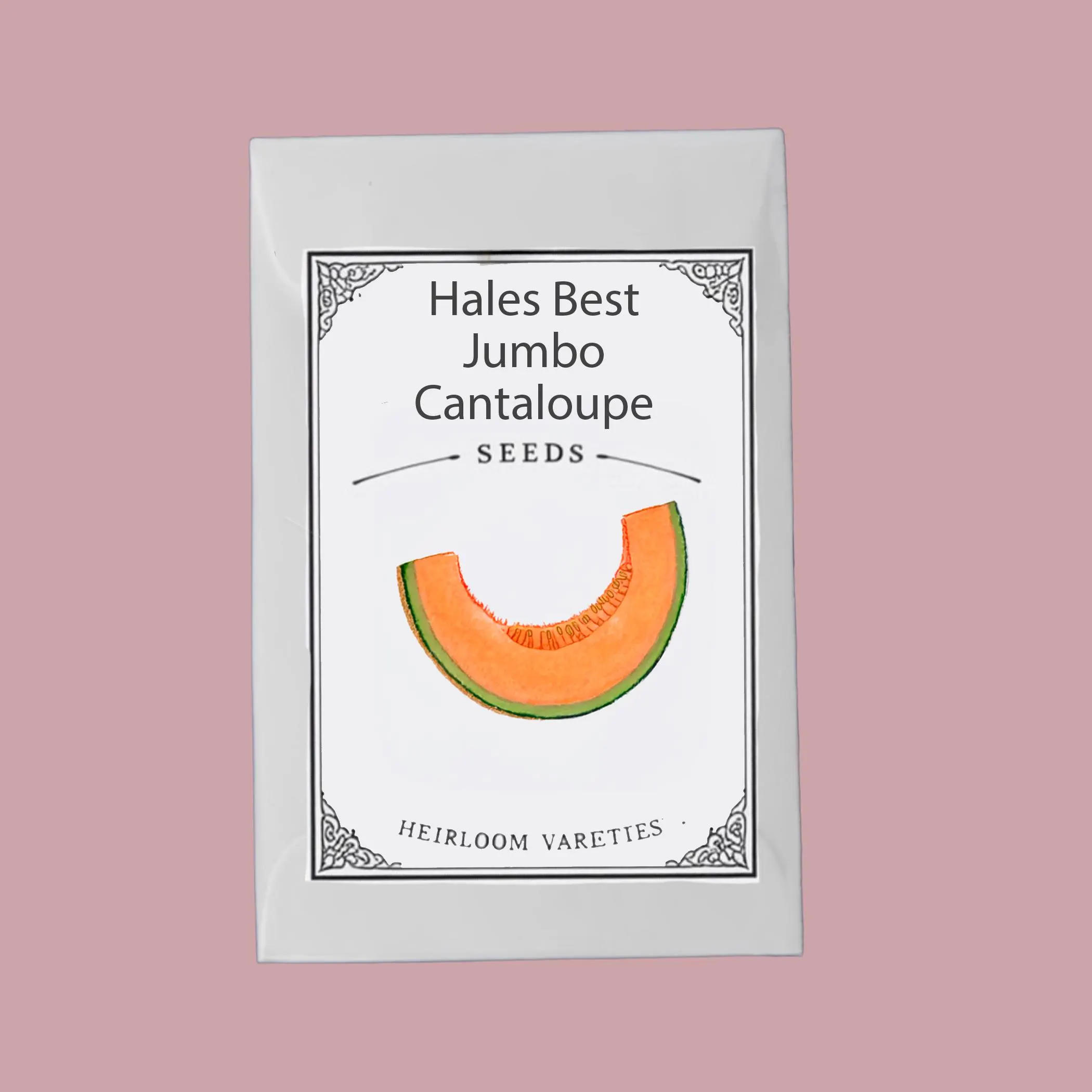 Hales Best Jumbo Cantaloupe Seeds, Heirloom Non-GMO