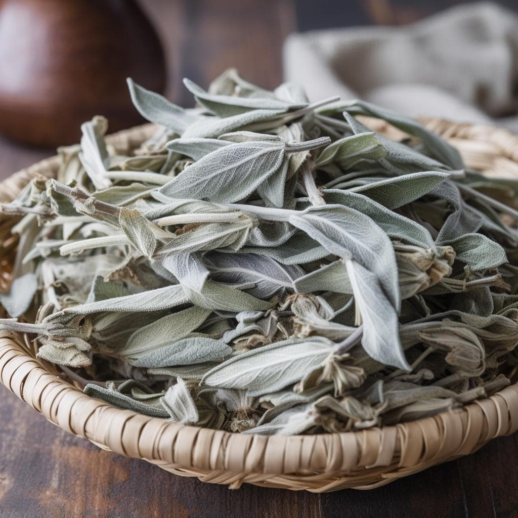 Freeze Dried Sage Leaves-Organic Fresh Fragrant Herbs For Gourmet Cooking -Pantry Stable