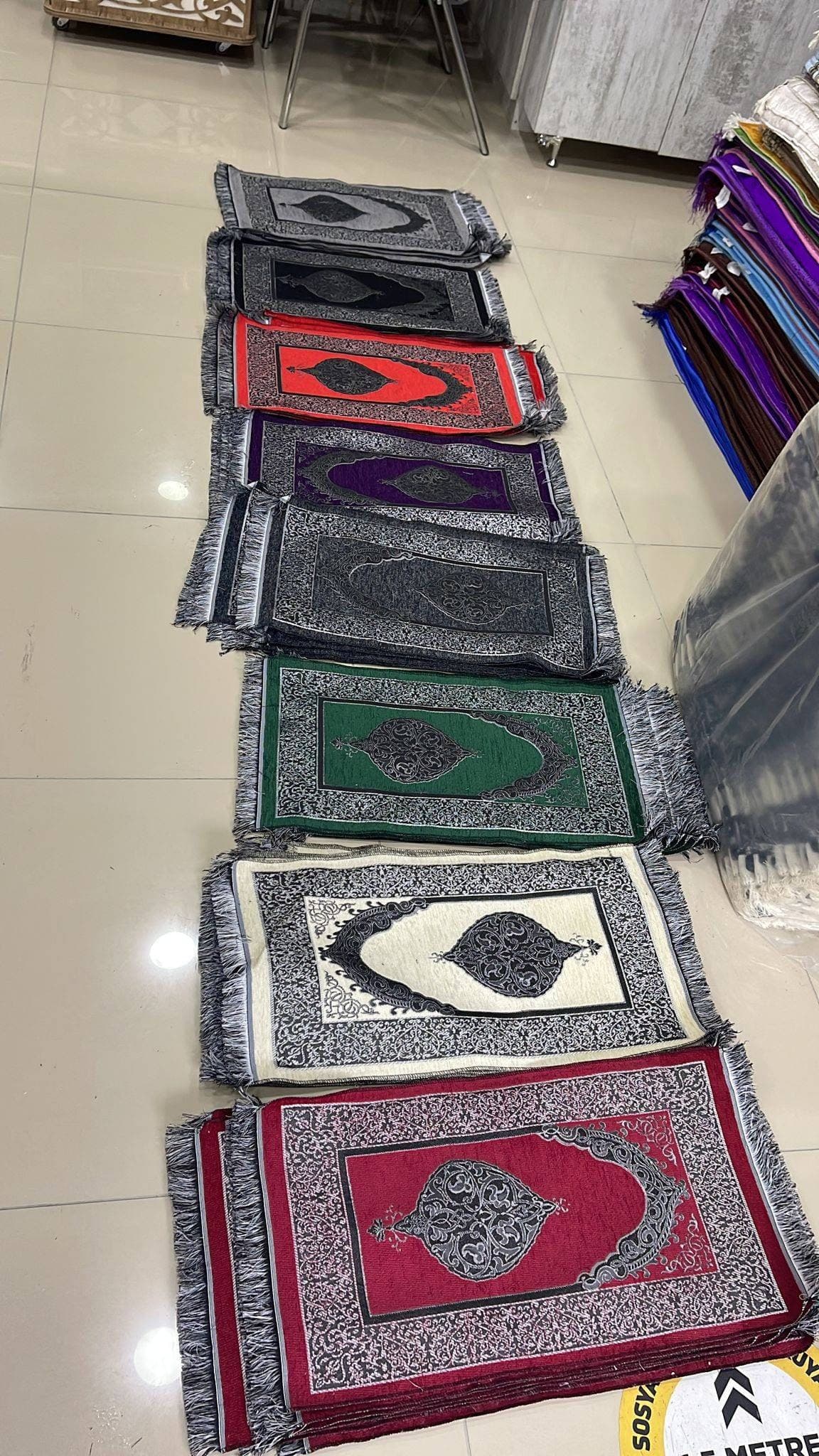 Personalized Baby Prayer Mat: Soft Turkish Cotton Chenille, Islamic Gift - image 5