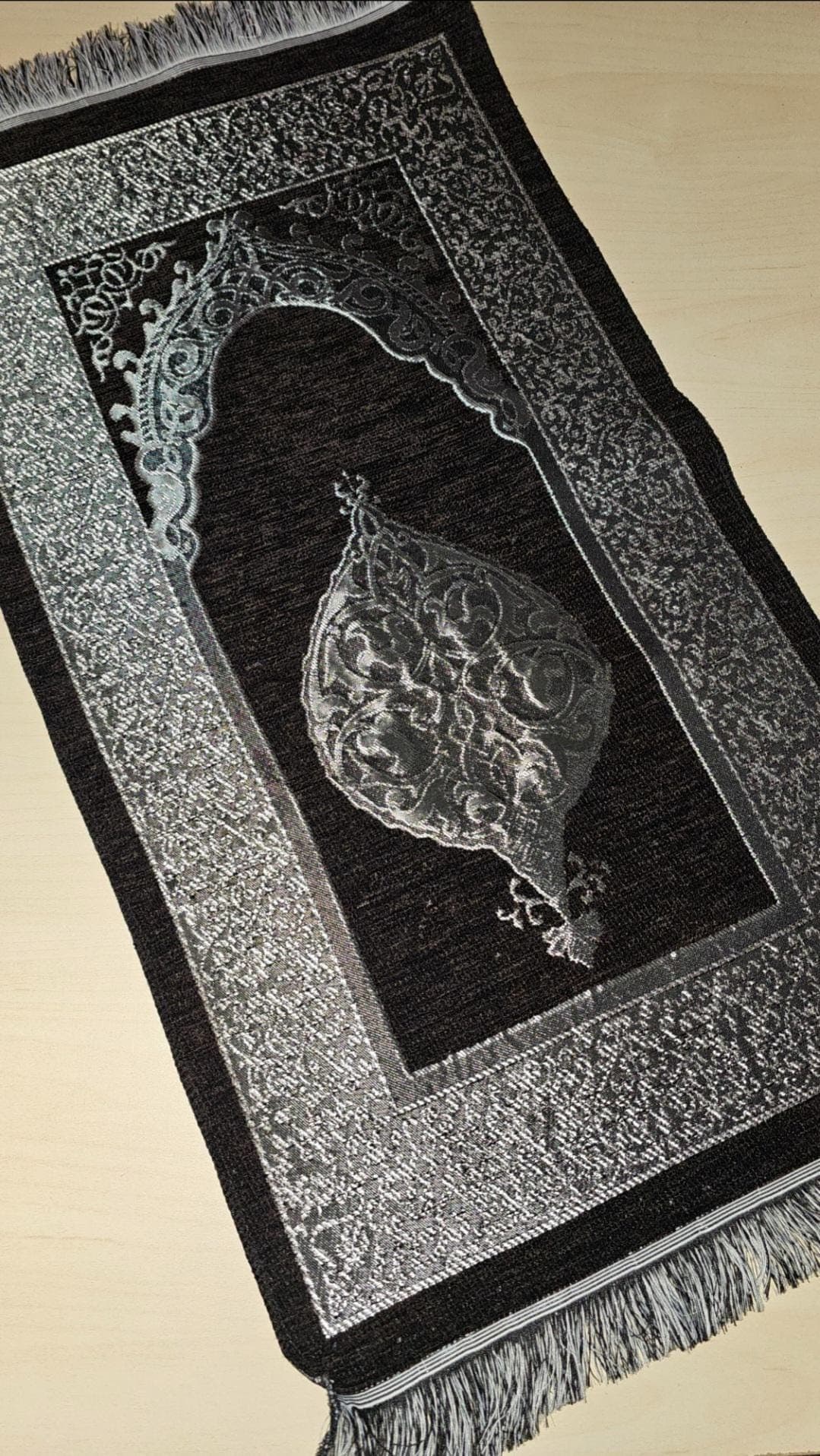 SALE Personalised Baby Toddler Prayer Mat| Soft Turkish Cotton Chenille Mini Rug, Islamic Gift CLEARENCE with any name | Ramadan Eid gift - image 4