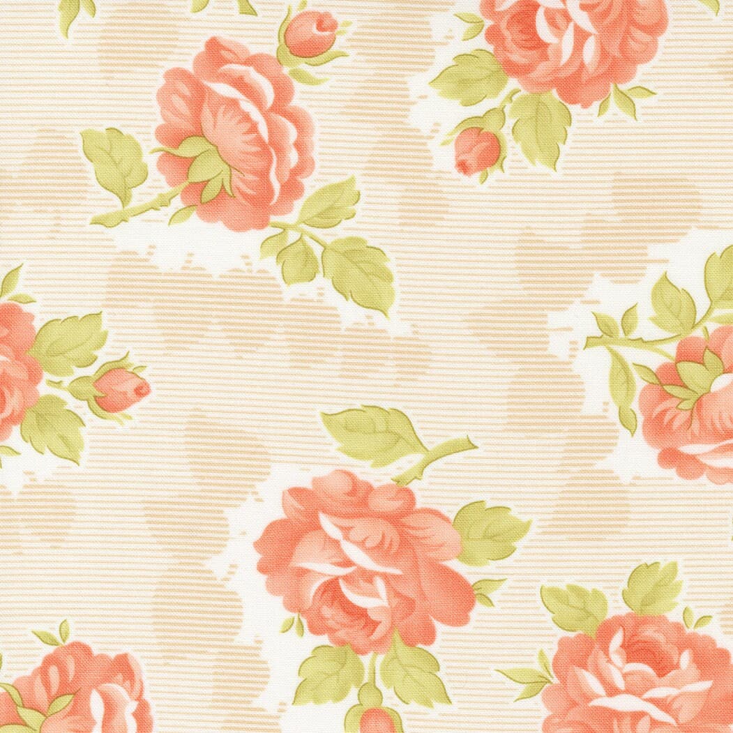 Cinnamon & Cream by Fig Tree and Co for Moda Fabrics 20450-21 Flax