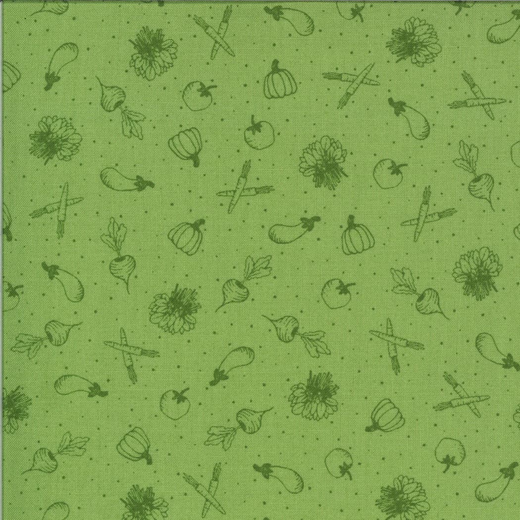 Homestead by April Rosenthal of Prairie Grass Patterns for Moda, Item number 24093-17 Leaf(R.Blake)(A-6)