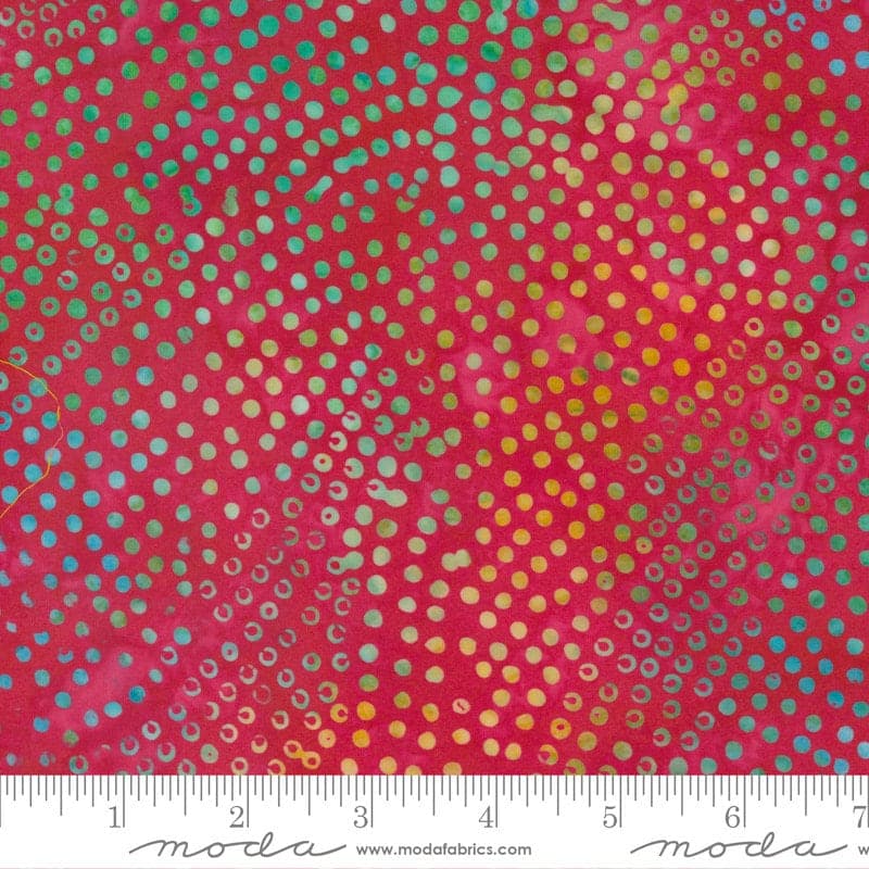Bermuda Batiks by Moda Fabrics 4359-15 Ruby - image 3