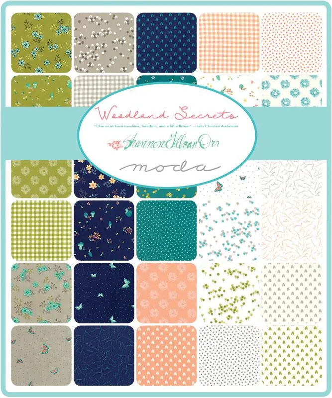 Woodland Secrets by Shannon Tillman Orr for Moda Fabrics Item# 45527-21(R.Blake)(A-7) - image 4