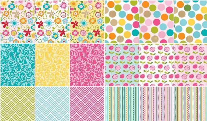 Summer Breeze by Bella Blvd for Riley Blake Designs. Item C3624 Green. - image 3